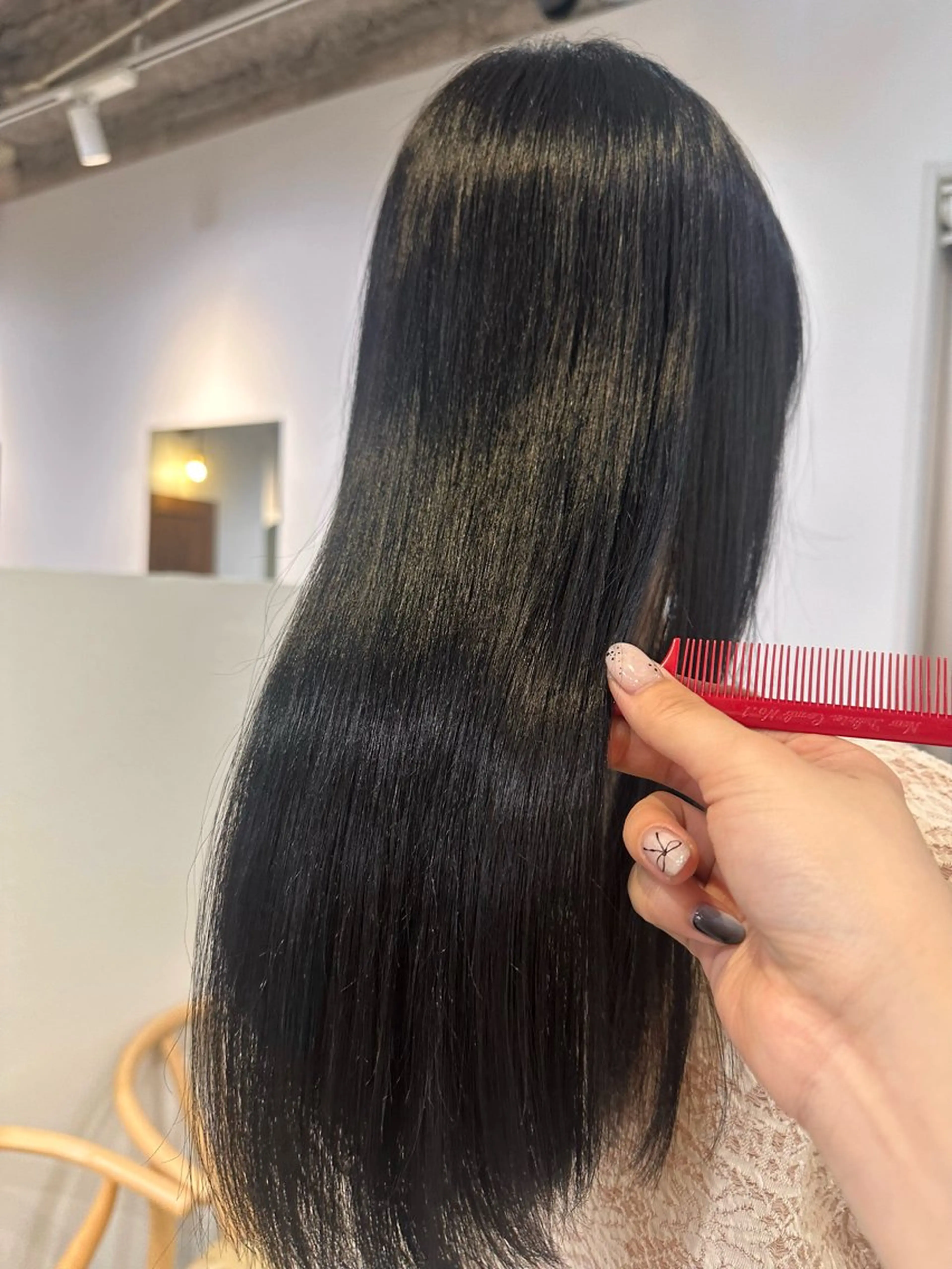 ロング トリートメント ヘアカラー トリートメント yaya/ 天神美容室uyuのその他イメージ