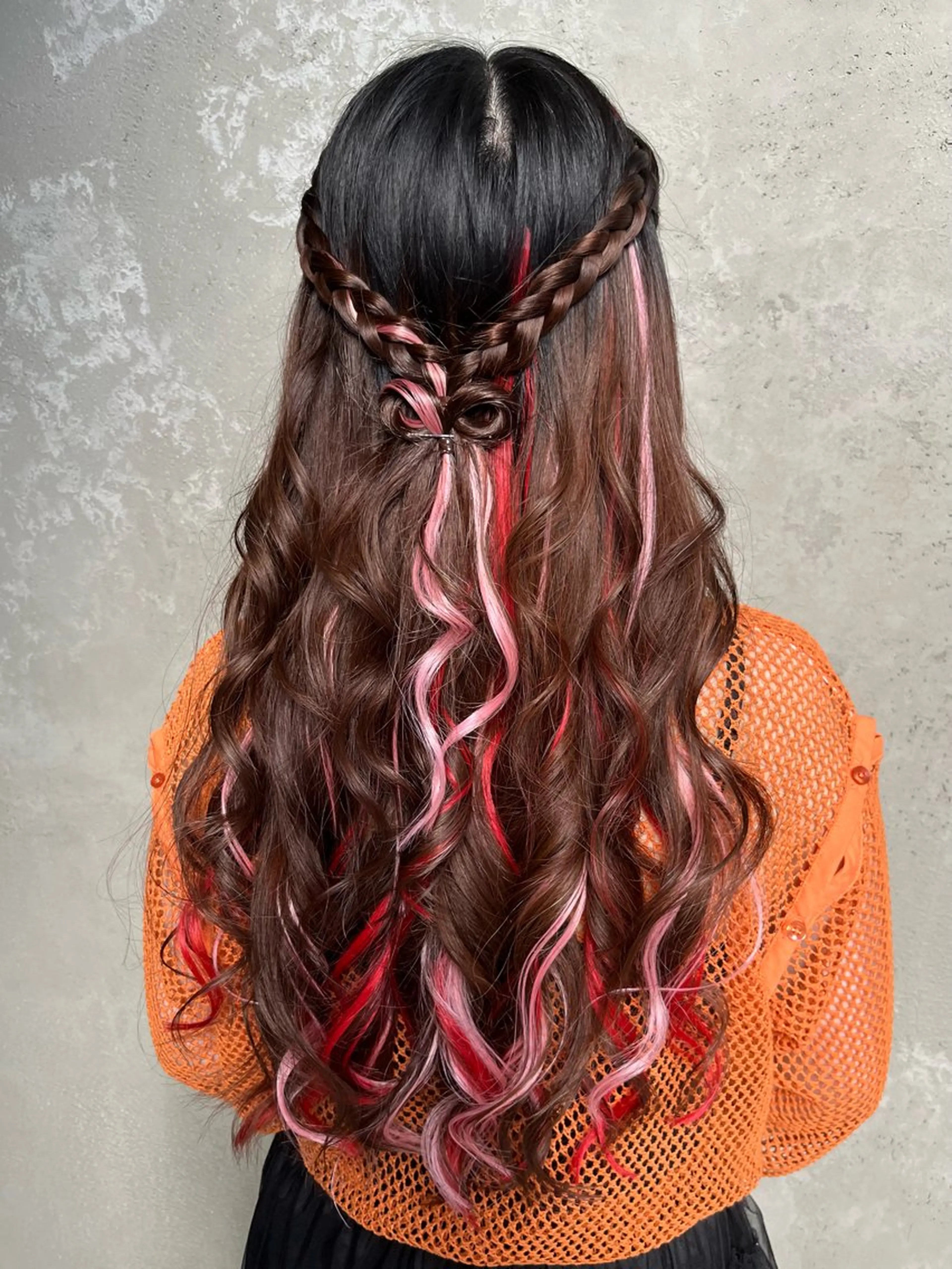 ヘアアレンジ ハーフアップ カット ヘアカラー パーマ トリートメント ヘッドスパ ヘアセット kotona 🤍miuraのヘアスタイル