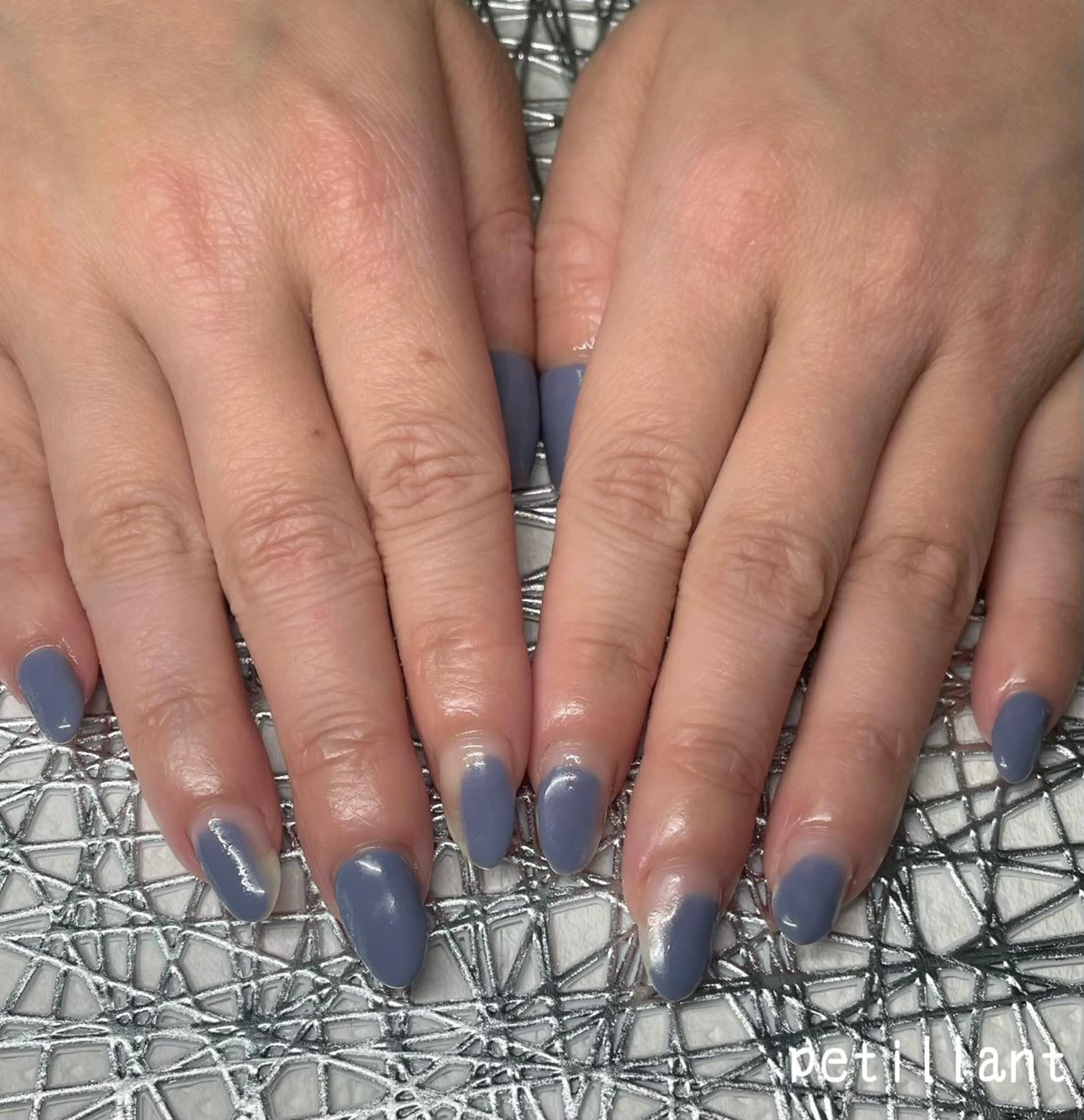 ネイル ワンカラーネイル シンプルネイル nail salon petillantのネイルデザイン