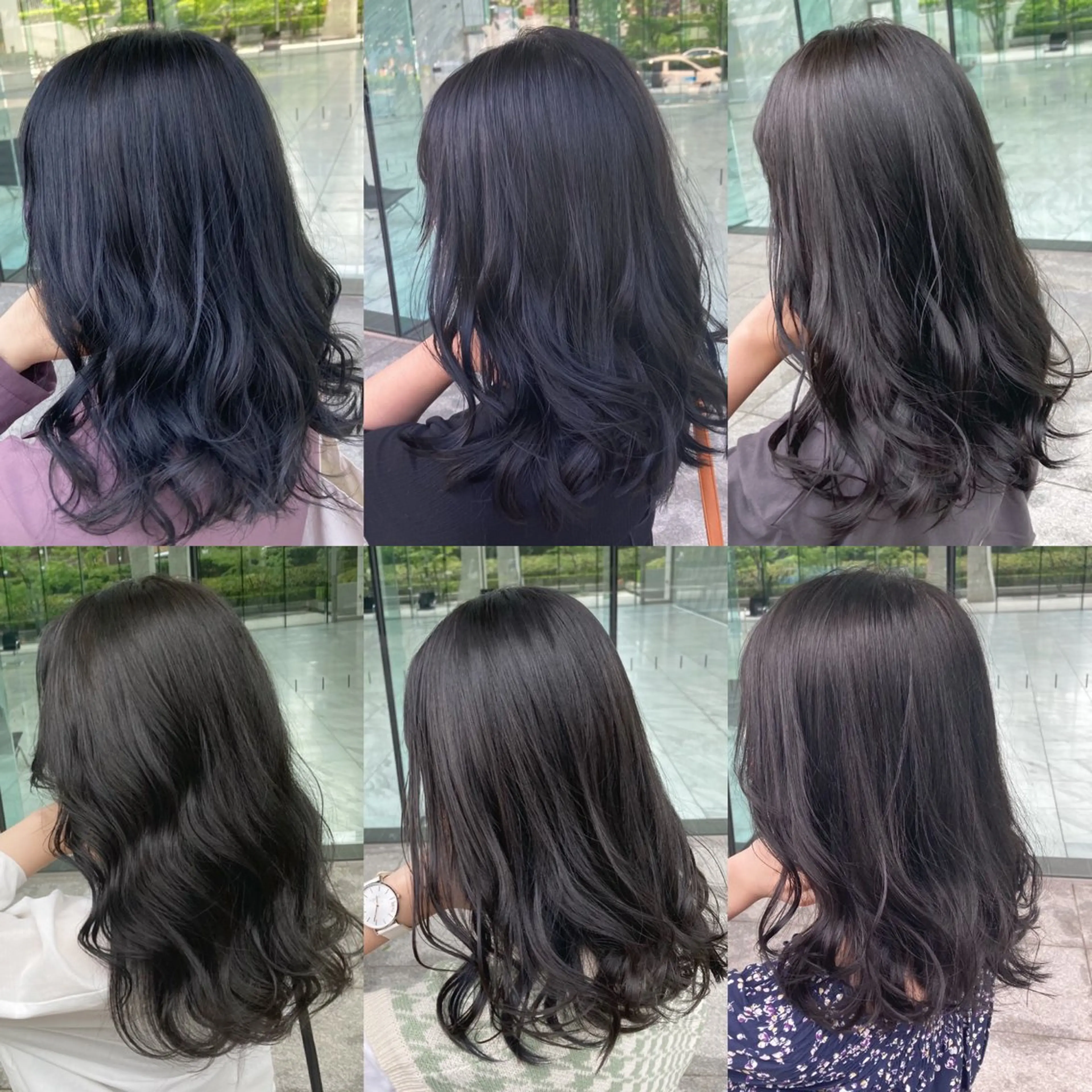 カラー カット ヘアカラー トリートメント 💖ブリーチなし透明 感💖ASAHIのヘアスタイル