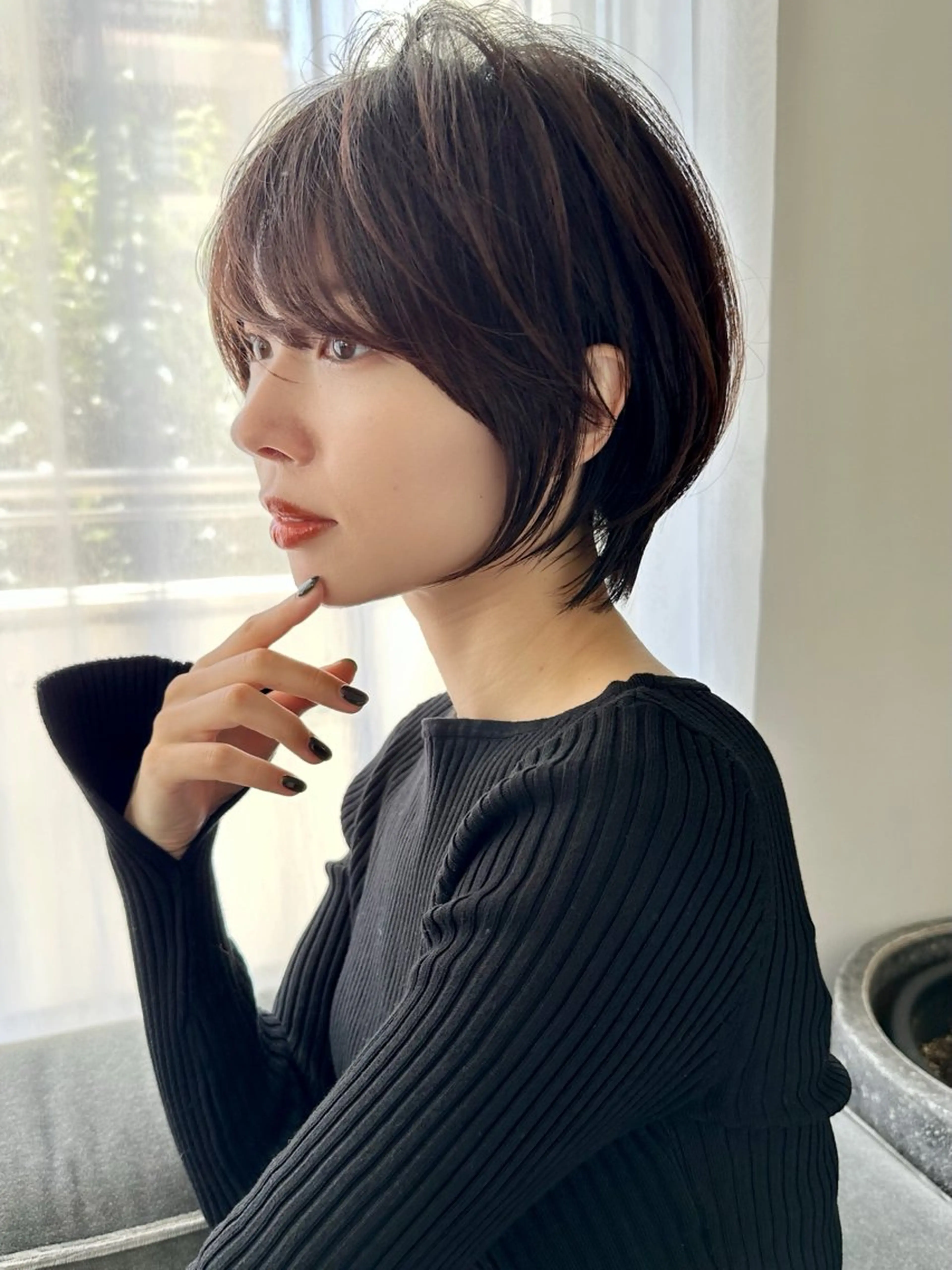 ショート ショートモデル募集/ 小顔効果抜群/荒砂のヘアスタイル