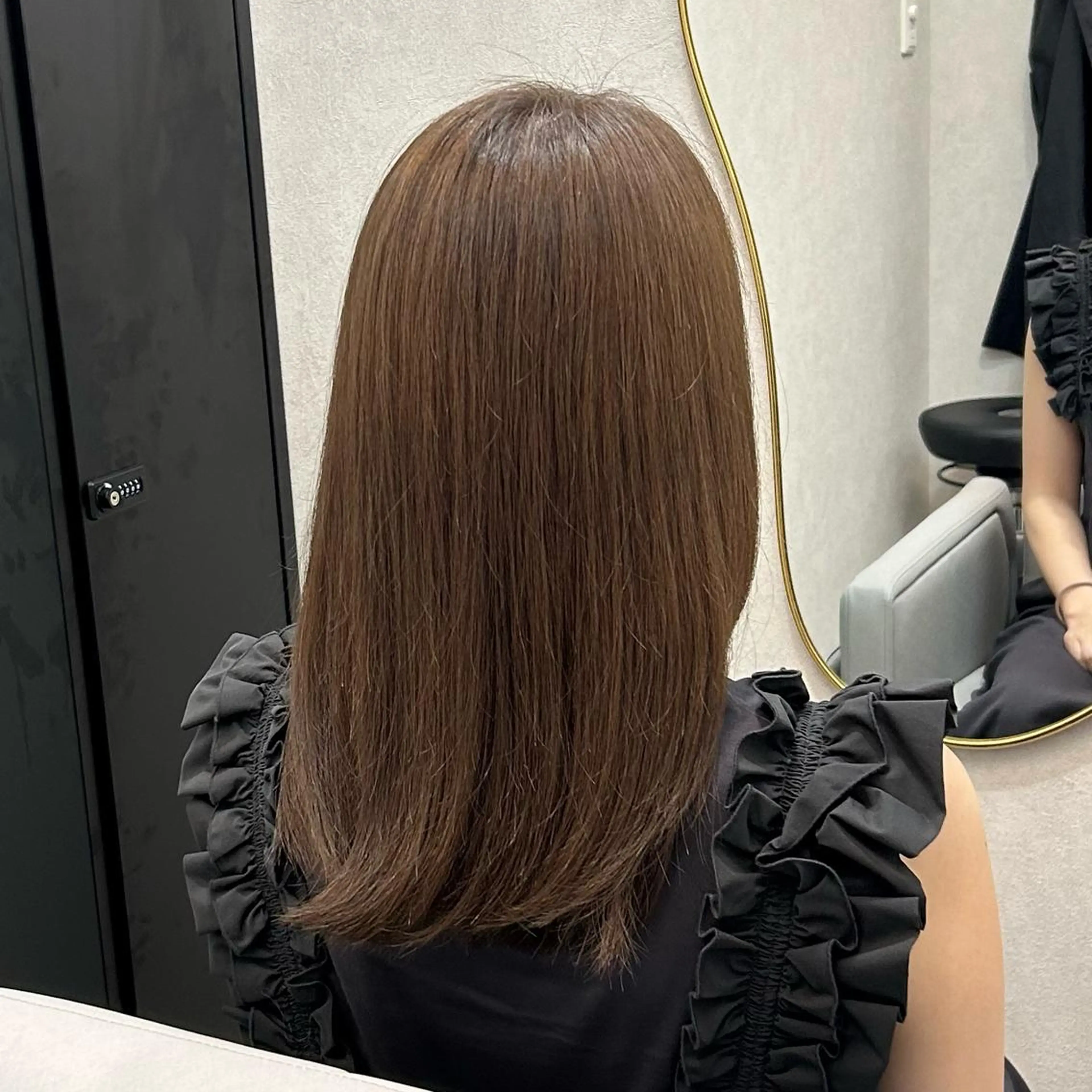 セミロング カラー sita stylist　あみのヘアスタイル