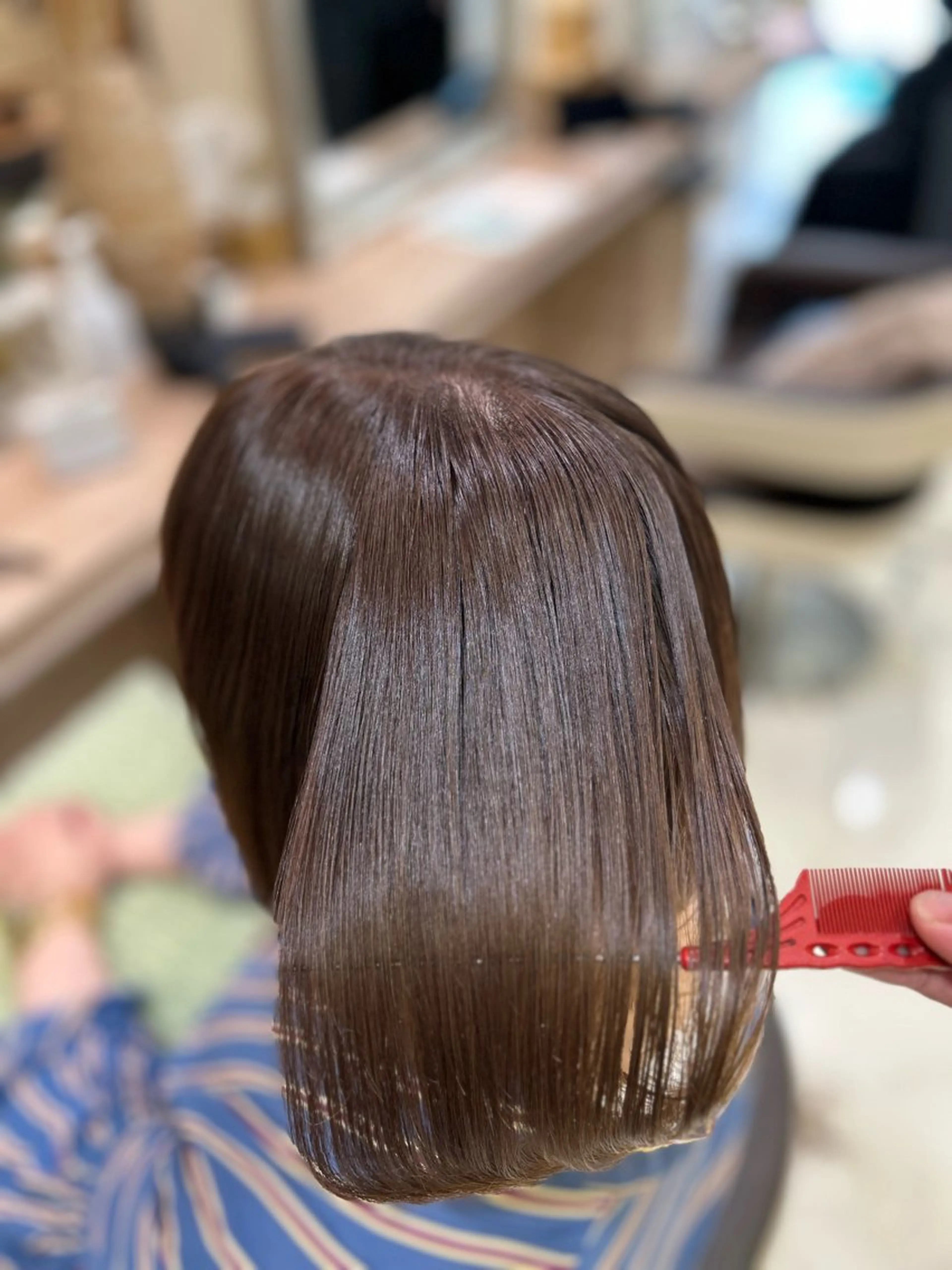 ショート カラー ブラウンカラー イルミナカラー ボブ ヘアカラー Ash 戸田公園店のヘアスタイル