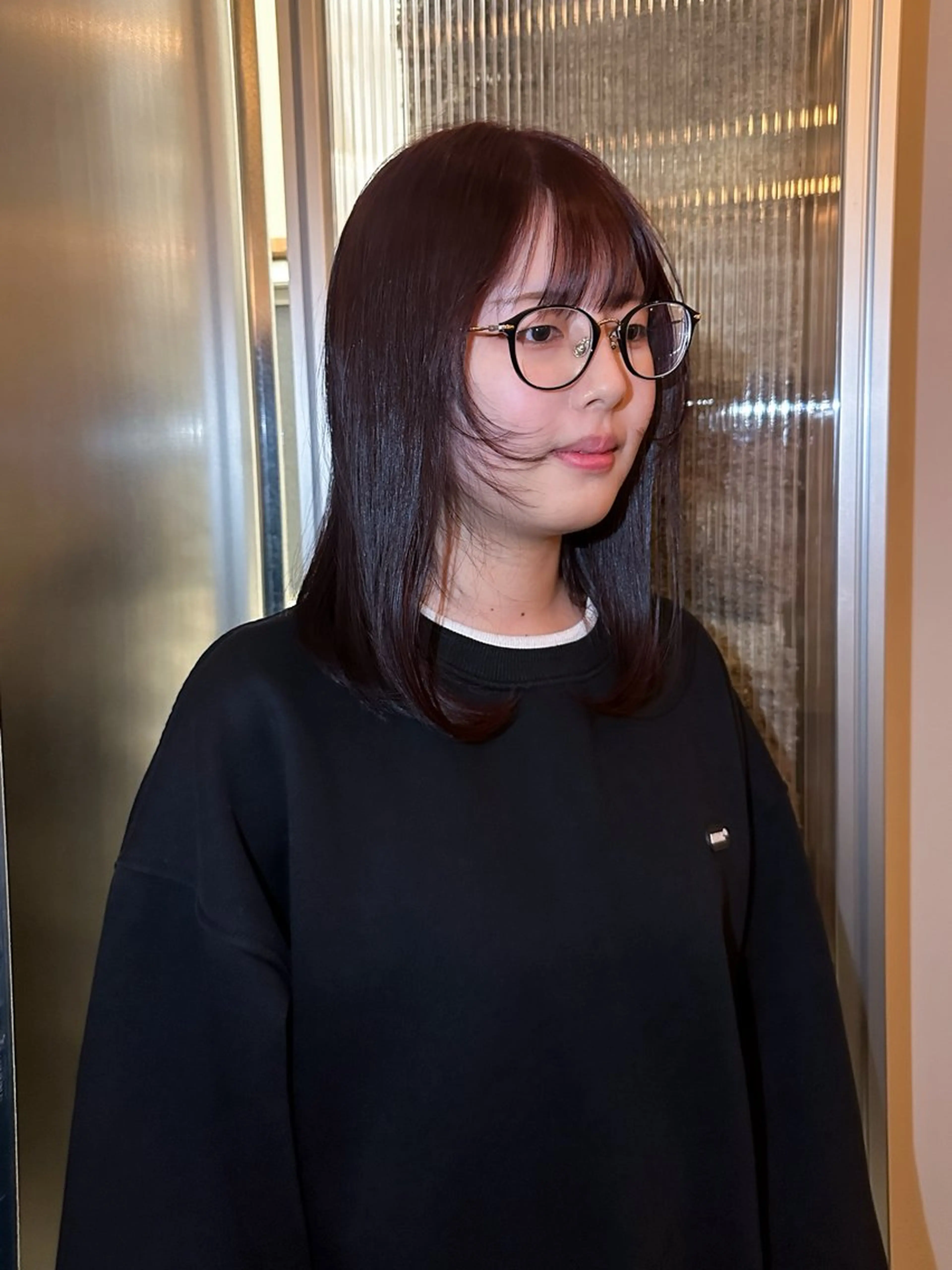 セミロング カラー カット ヘアカラー トリートメント 🐏nao /レイヤーカット🐏のヘアスタイル