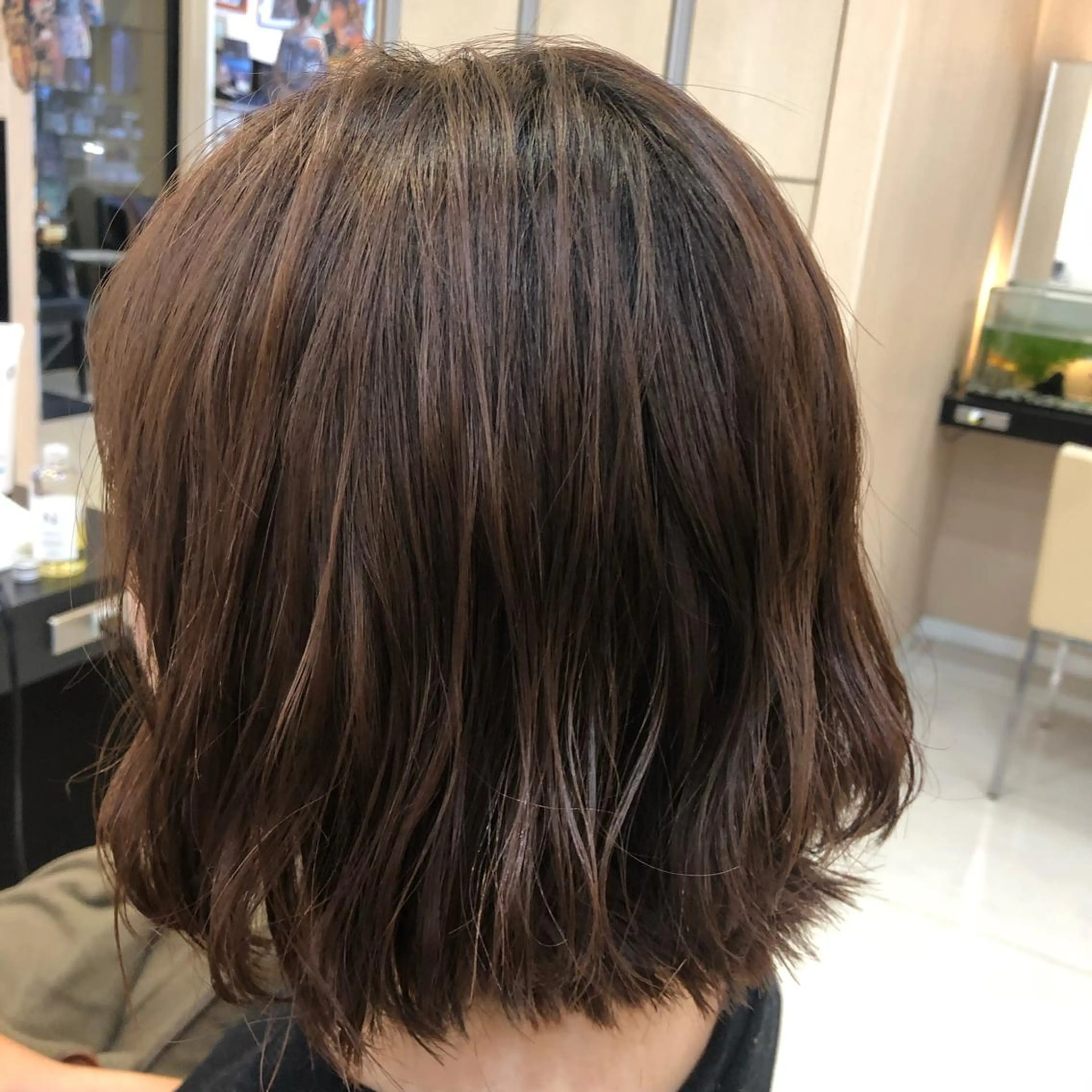 ミディアム カラー リリー /Men's/パーマのヘアスタイル