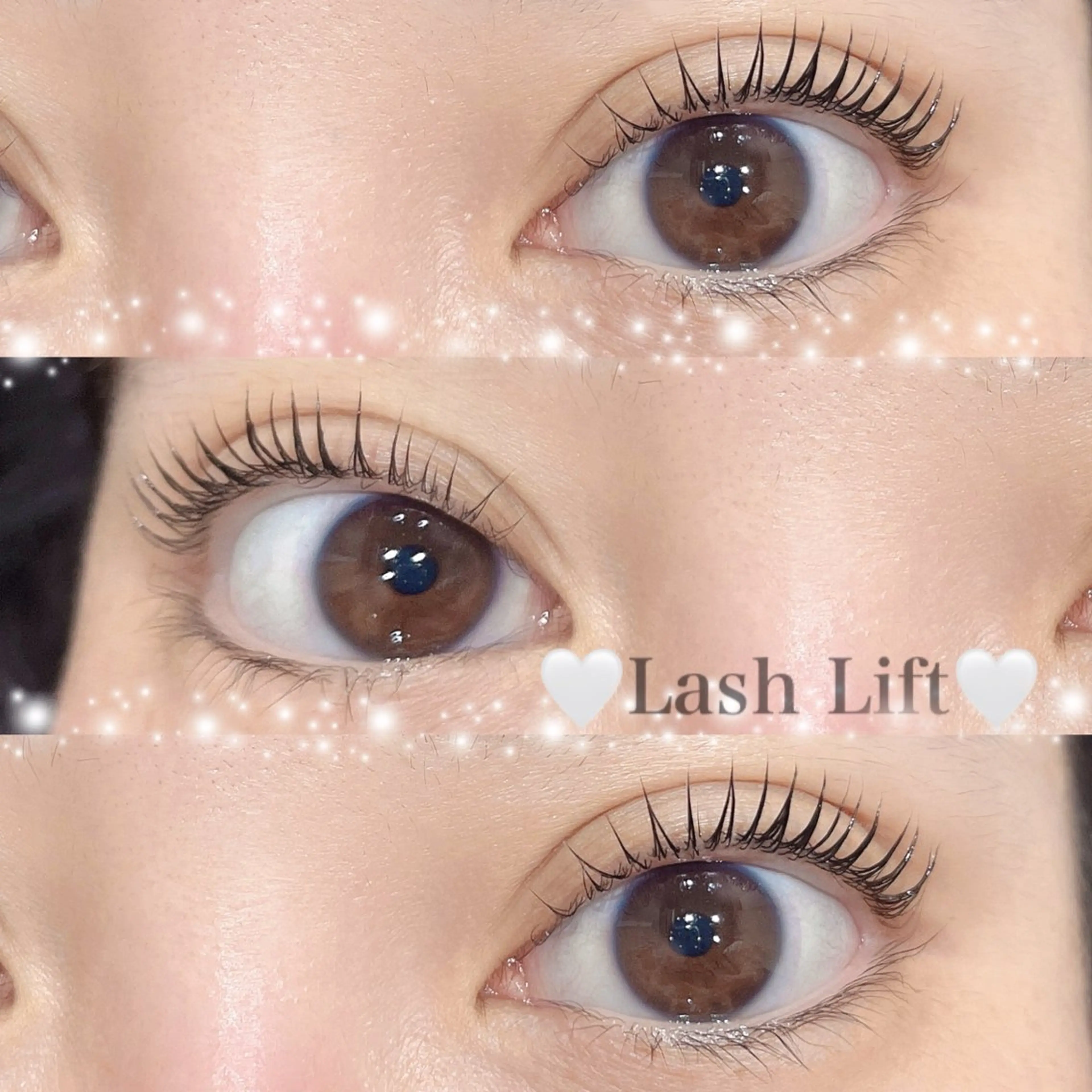 マツエク・マツパ フラットラッシュ 韓国風マツエク パリジェンヌラッシュリフト 下まつげエクステ 一重×まつ毛パーマ Rairia nail所属・Rairia momoka🎀✨のマツエク・マツパデザイン