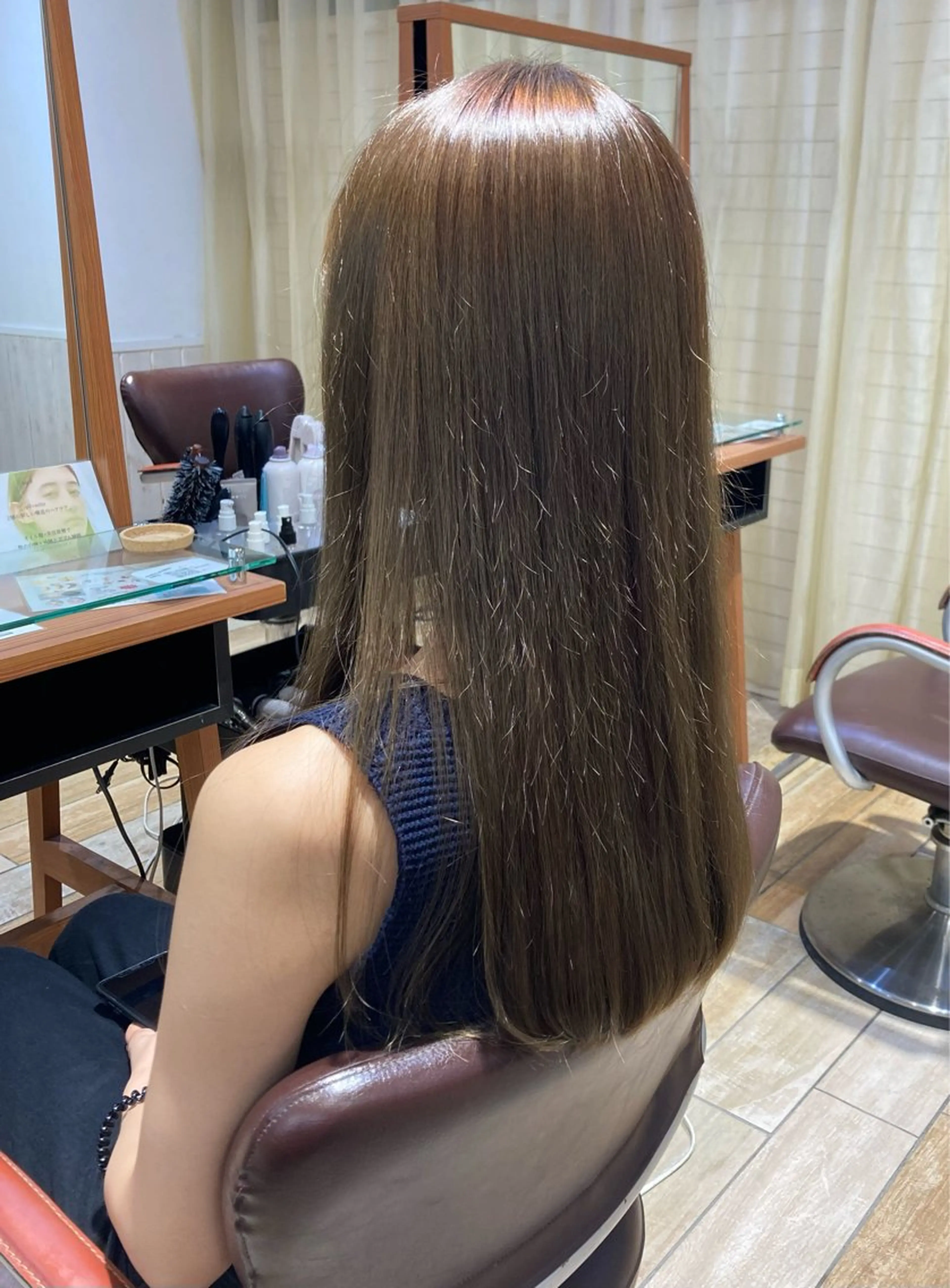 セミロング カラー ハイトーンカラー 🫧ゆうき🪽 髪質改善/ハイライトのヘアスタイル