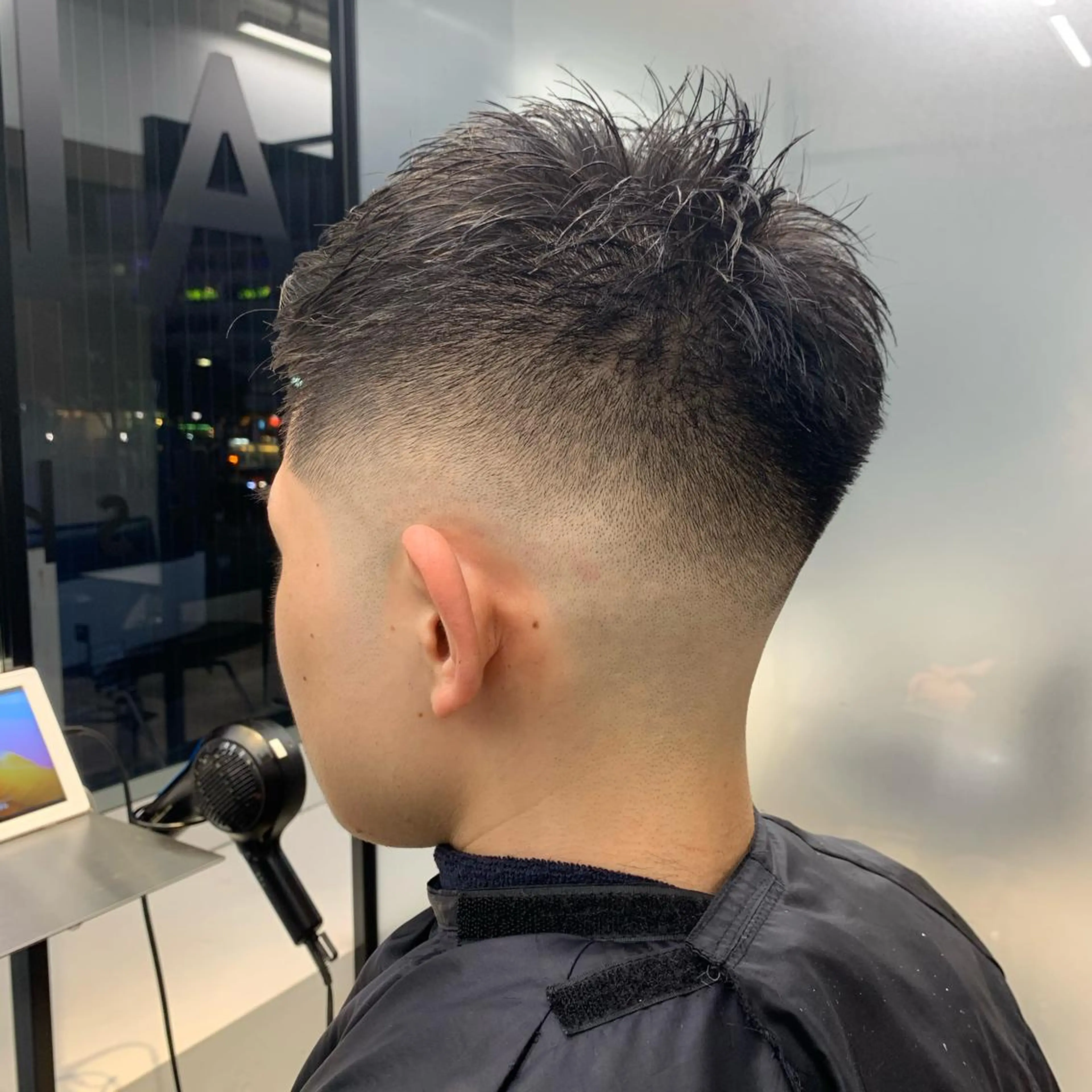 ショート メンズ トリートメント 及川シゲル 髪質改善講師のヘアスタイル