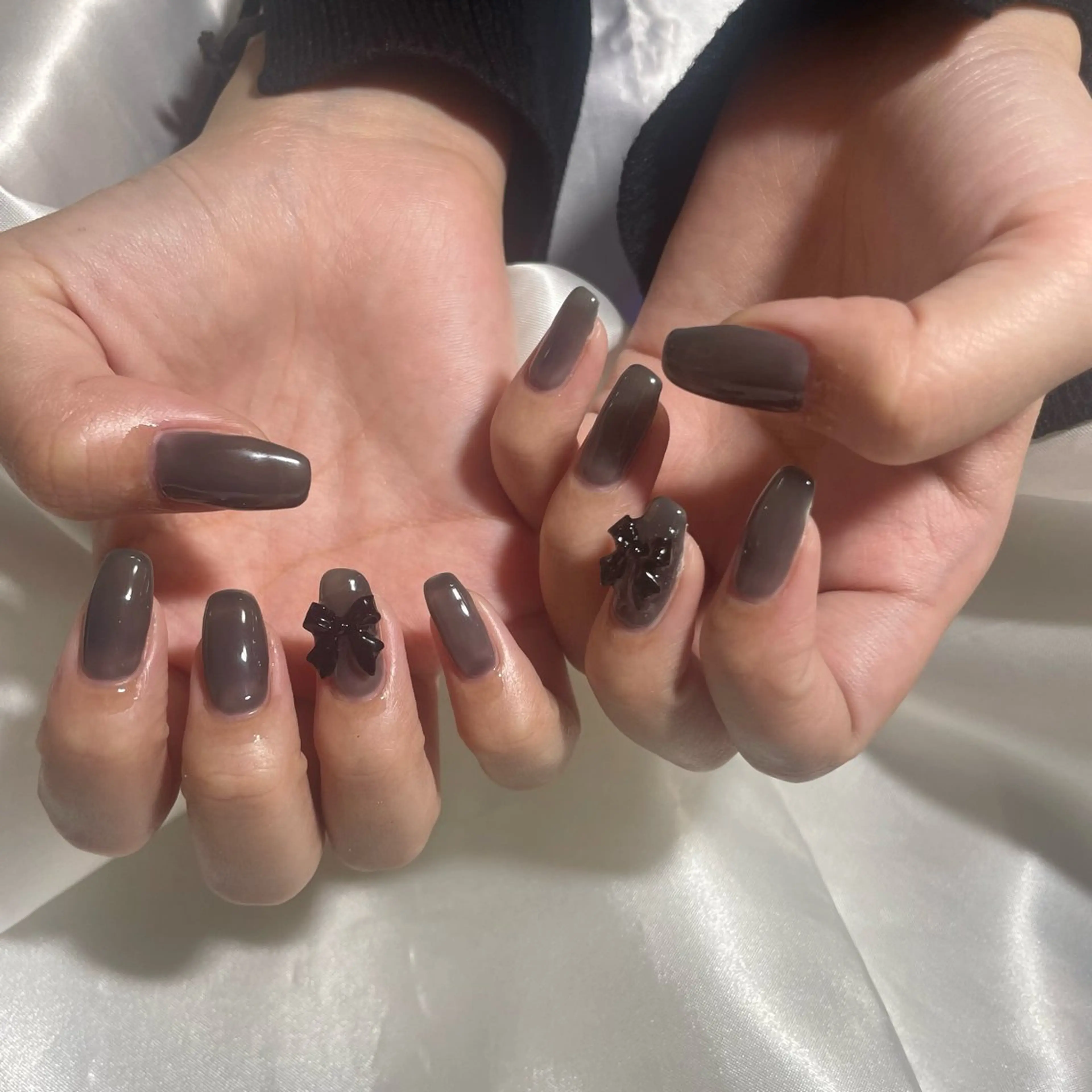 ネイル クリアネイル ハンドネイル Joint_ nailのネイルデザイン