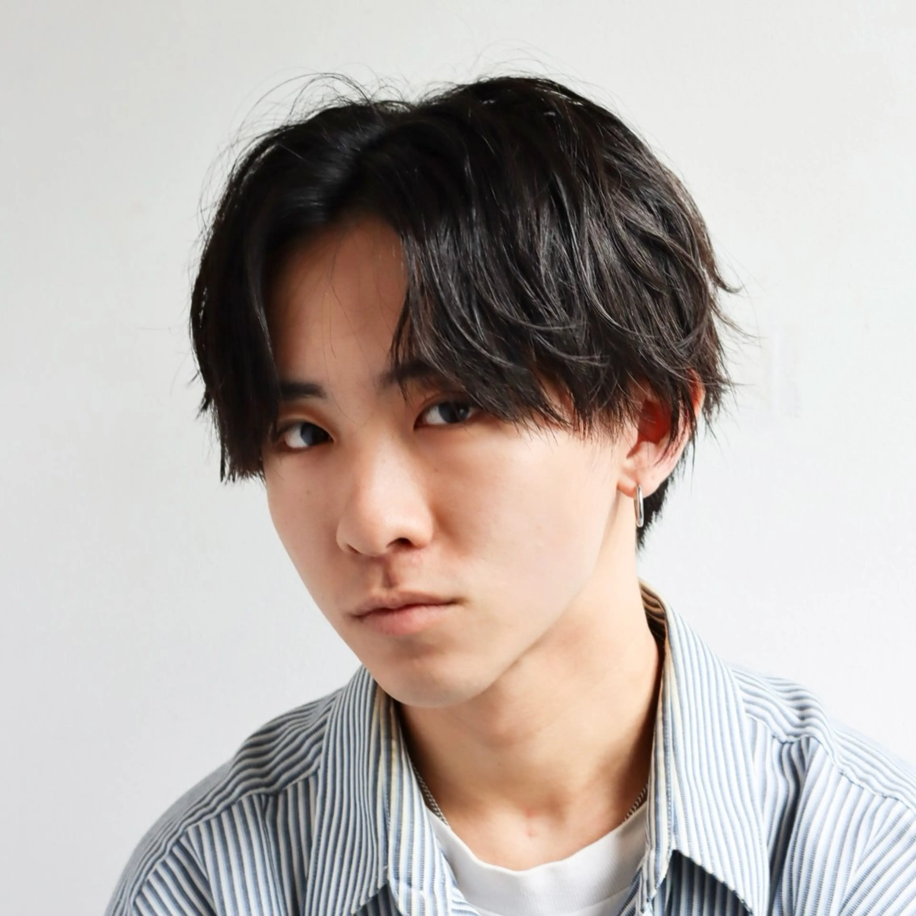 メンズ フェザーパーマ/ 曲がる矯正/酒井壮大のヘアスタイル