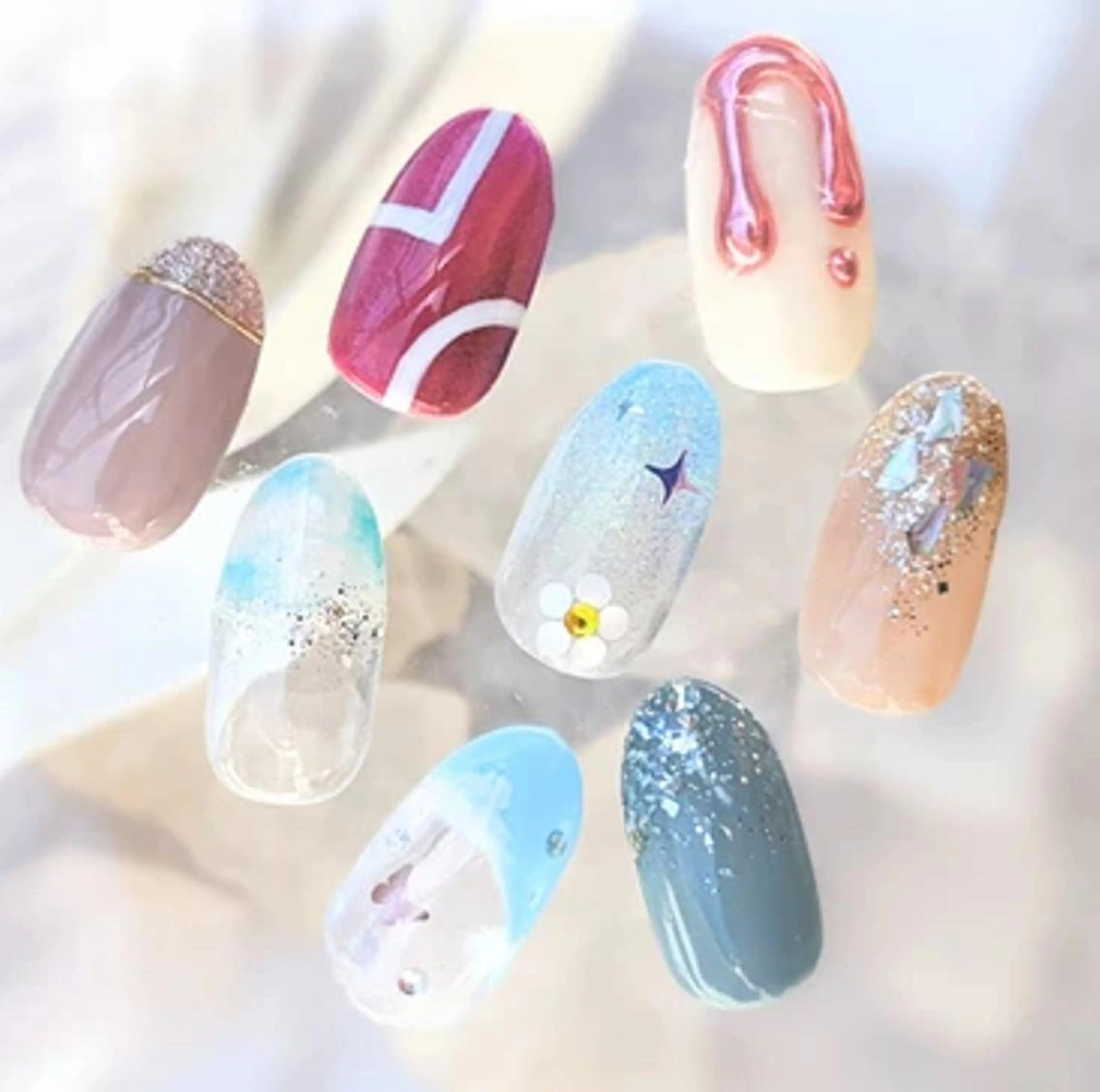 ネイル 🫧Bianca 北浦和🫧野原のネイルデザイン