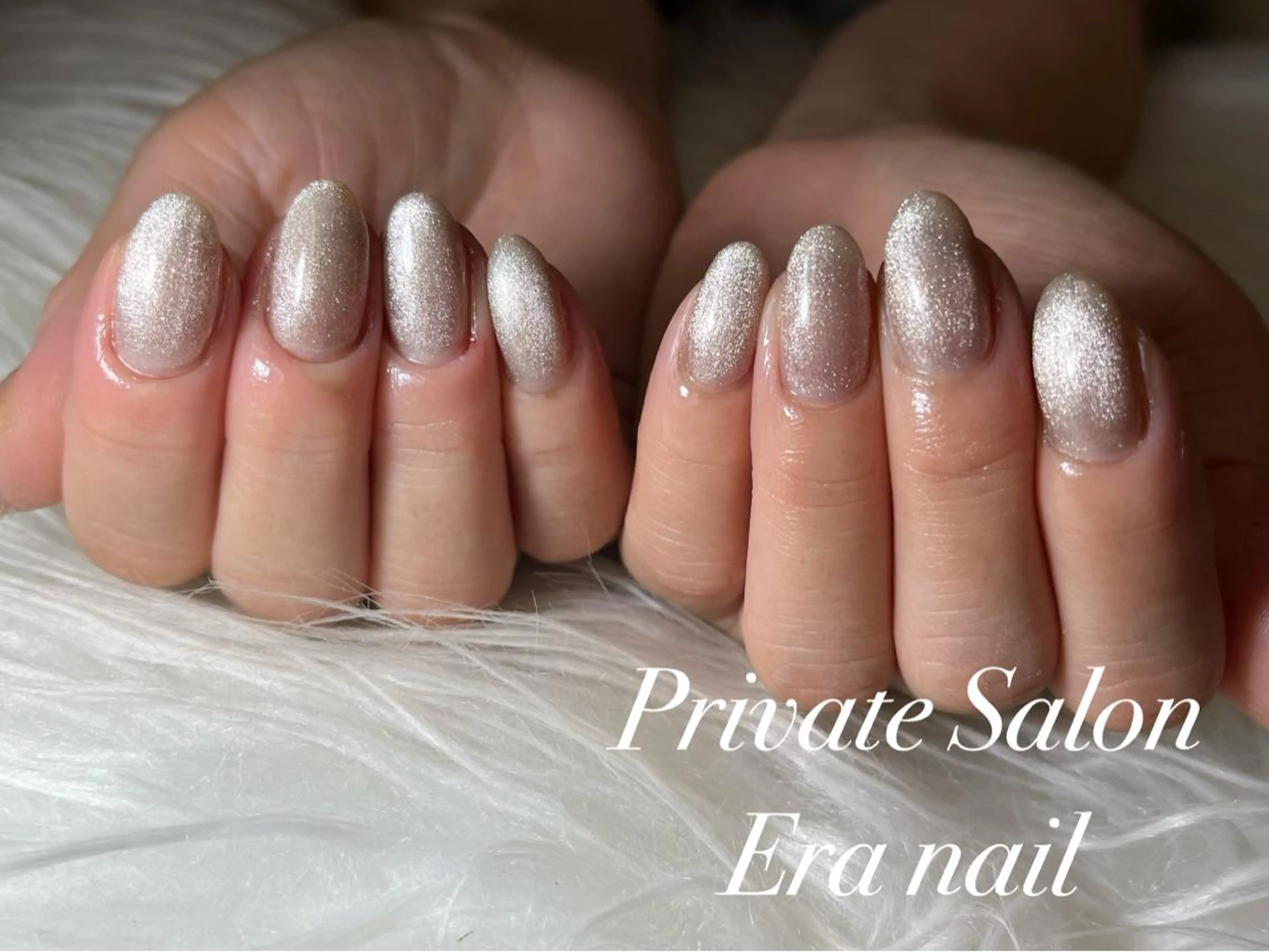 ネイル マグネットネイル マグネットワンカラー ワンカラーネイル ハンドネイル Era nailのネイルデザイン