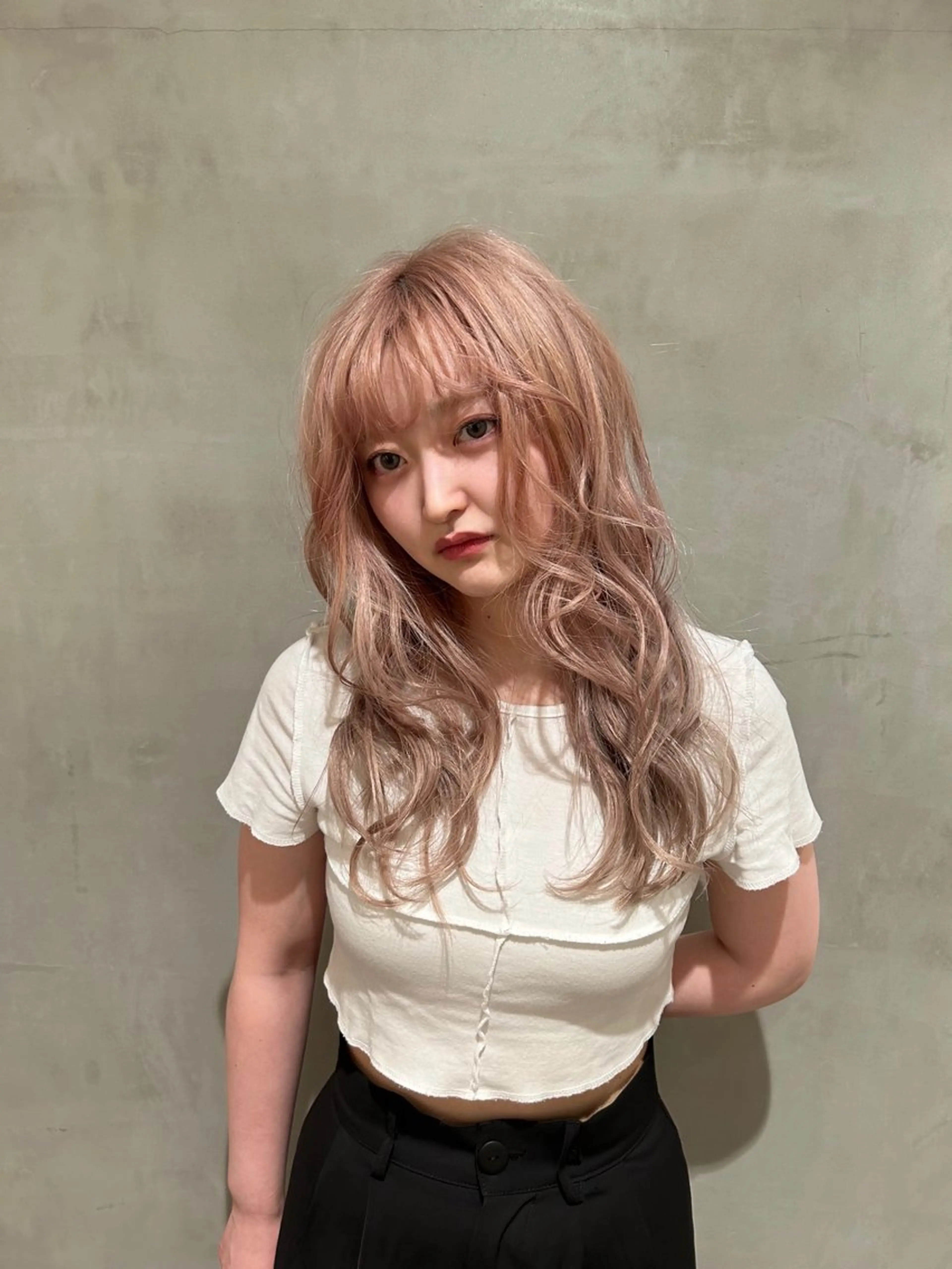 ロング タナカ カナ🫧のヘアスタイル