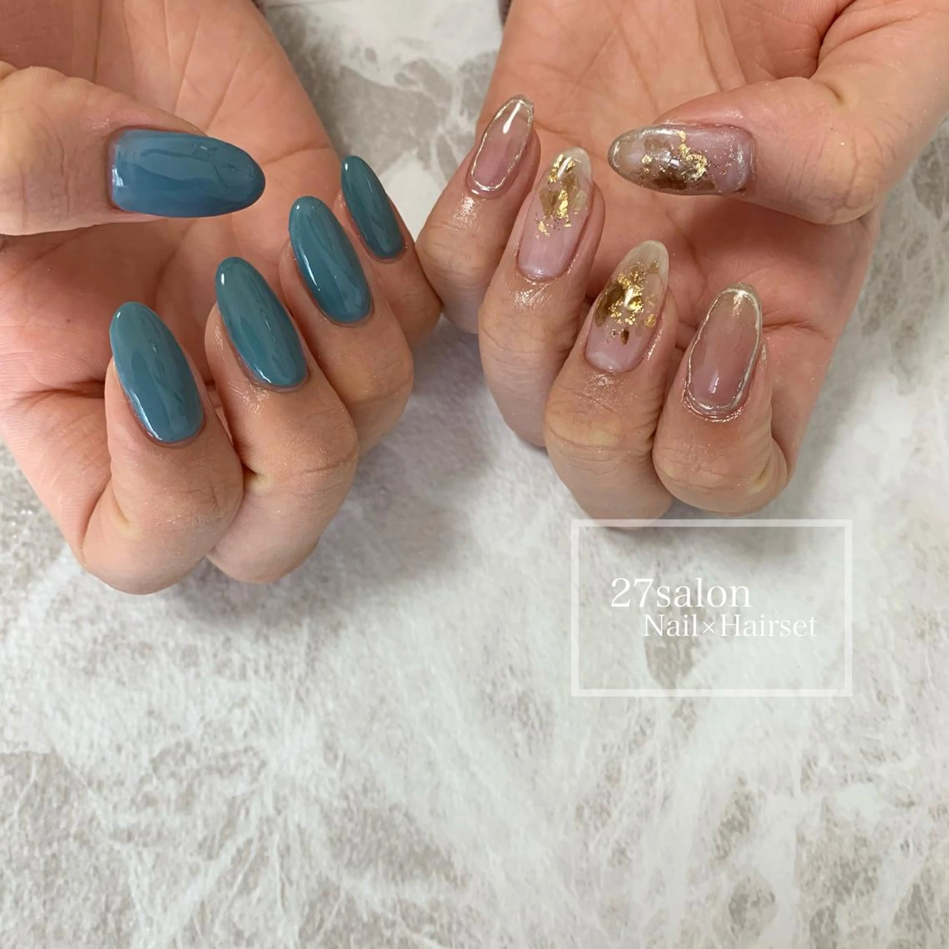 ネイル ニュアンスネイル 27salon yuinaのネイルデザイン