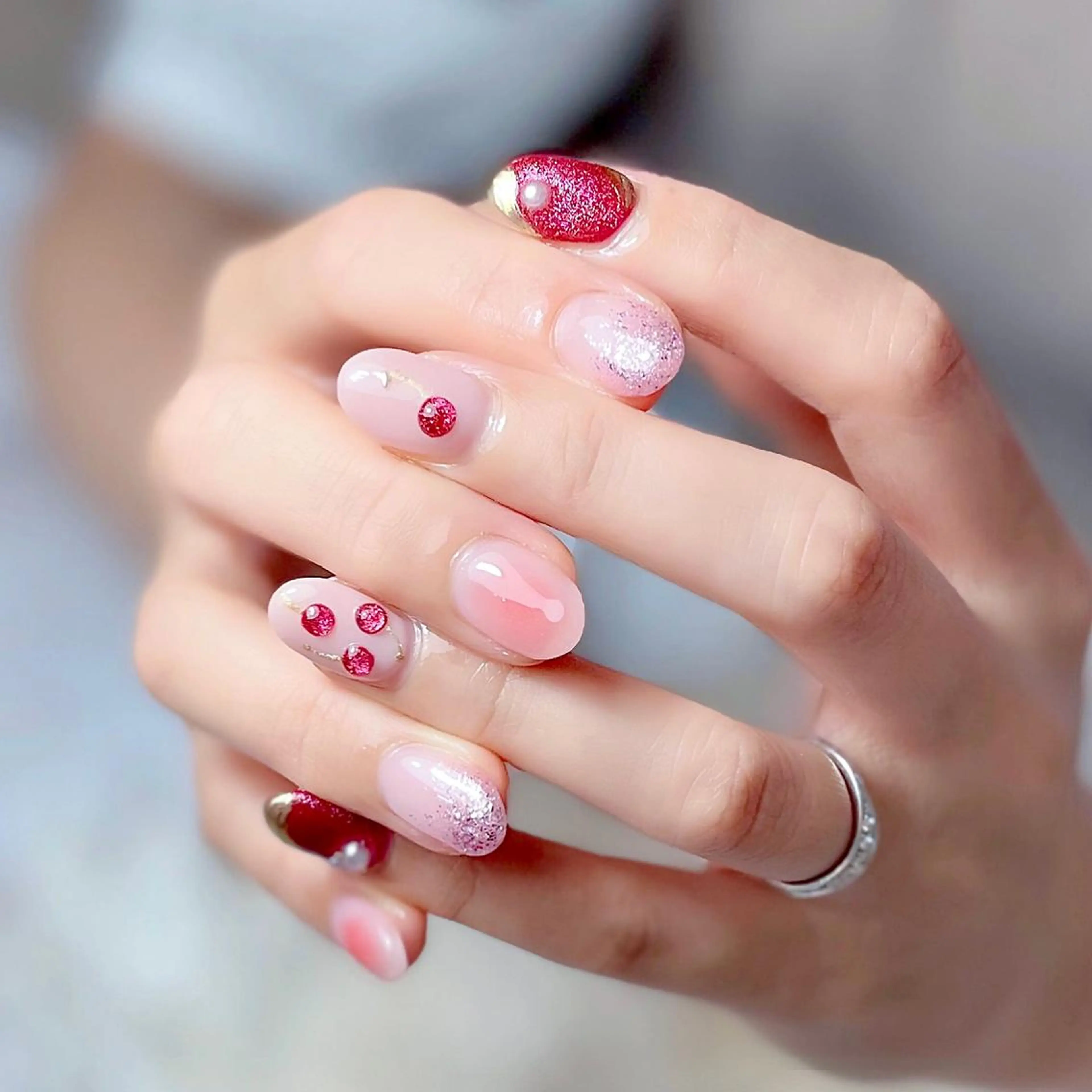 ネイル ハンドネイル 鈴木 奈穂子のネイルデザイン