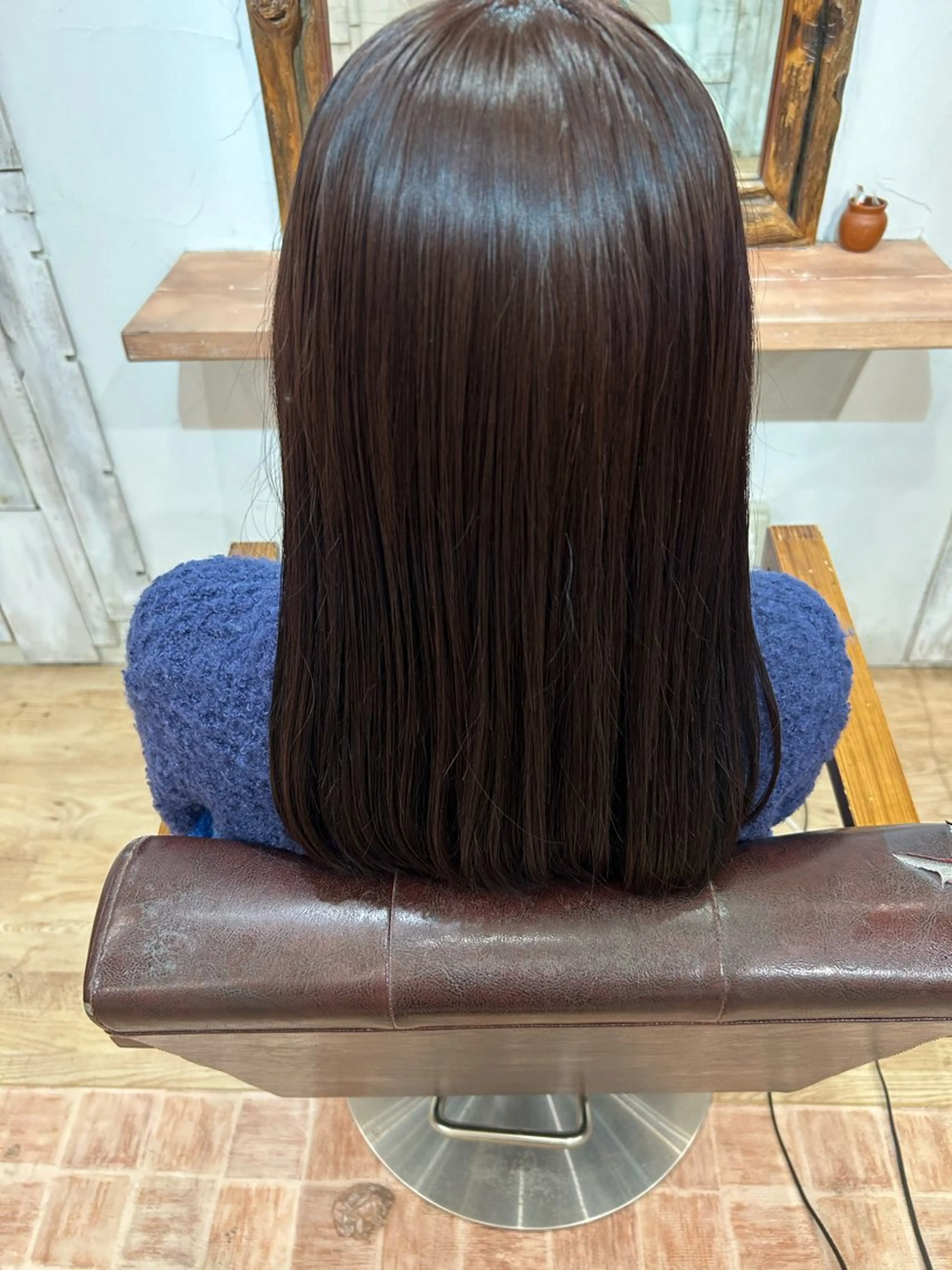 ロング カラー ヘアカラー 今村 茜のヘアスタイル