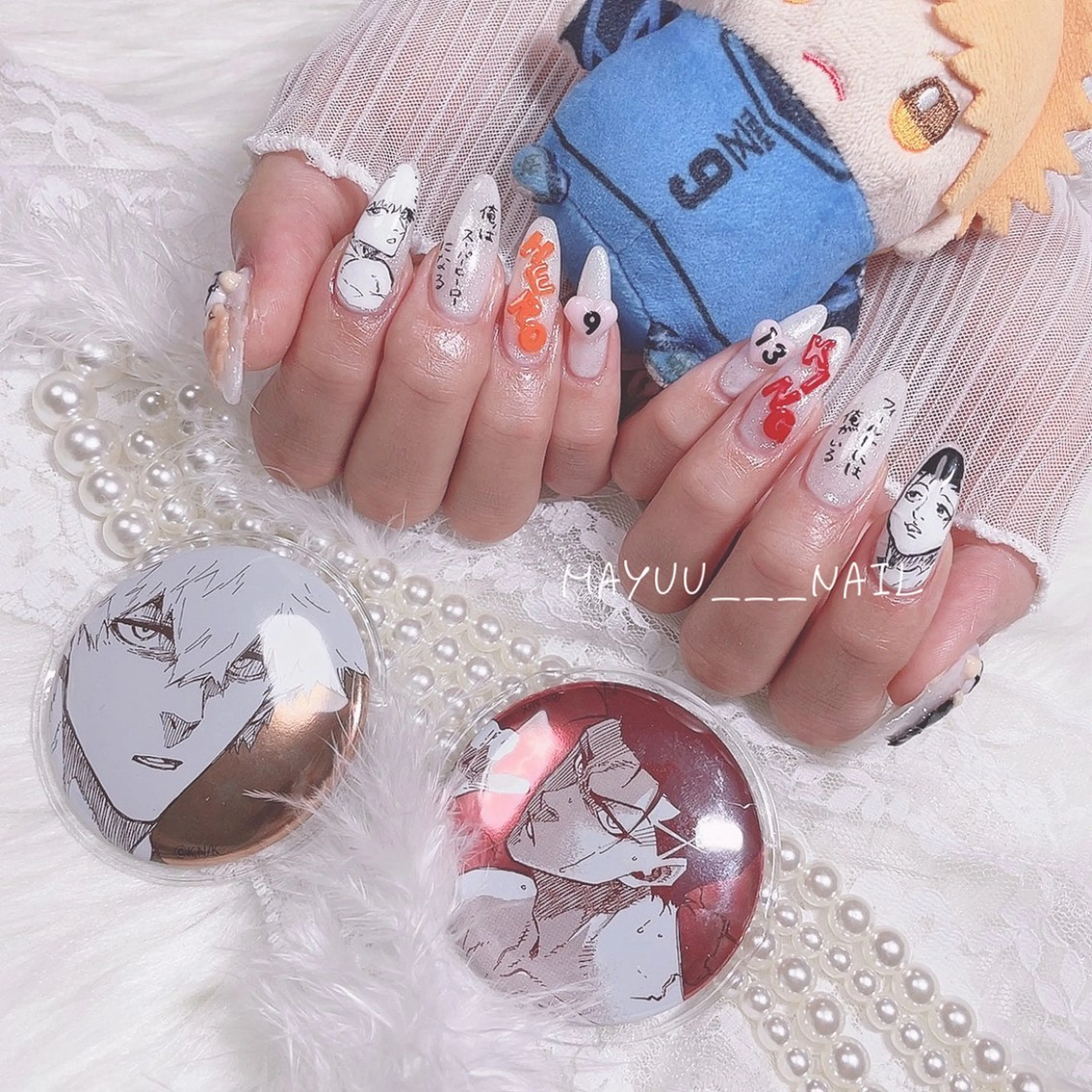 ネイル 🎀 Mayu 🎀痛ネイルのネイルデザイン