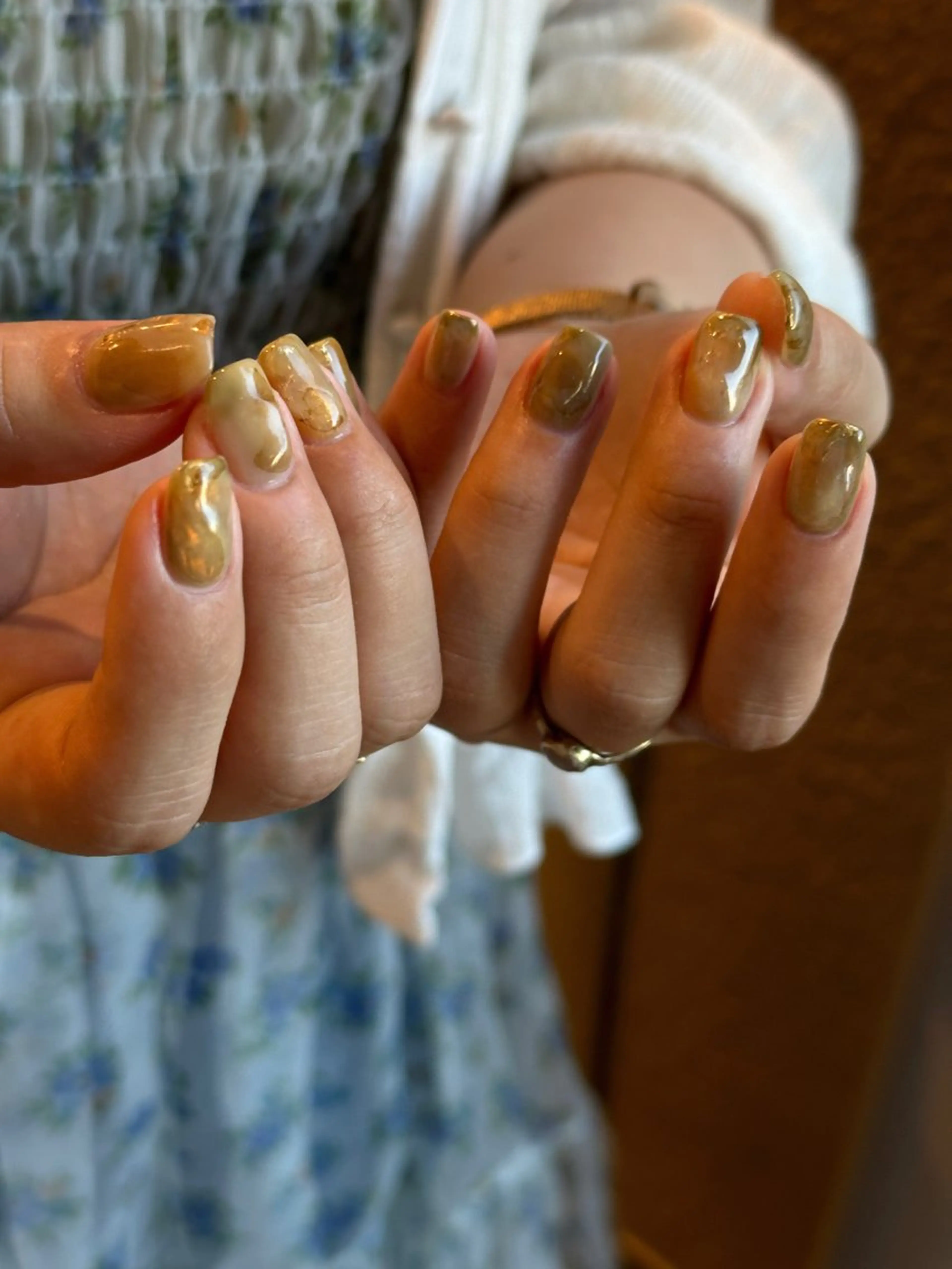 ショート カラー パーマ ヘアアレンジ メンズ キッズ ネイル マツエク・マツパ アイブロウ ハンドネイル ar. harajukuのネイルデザイン