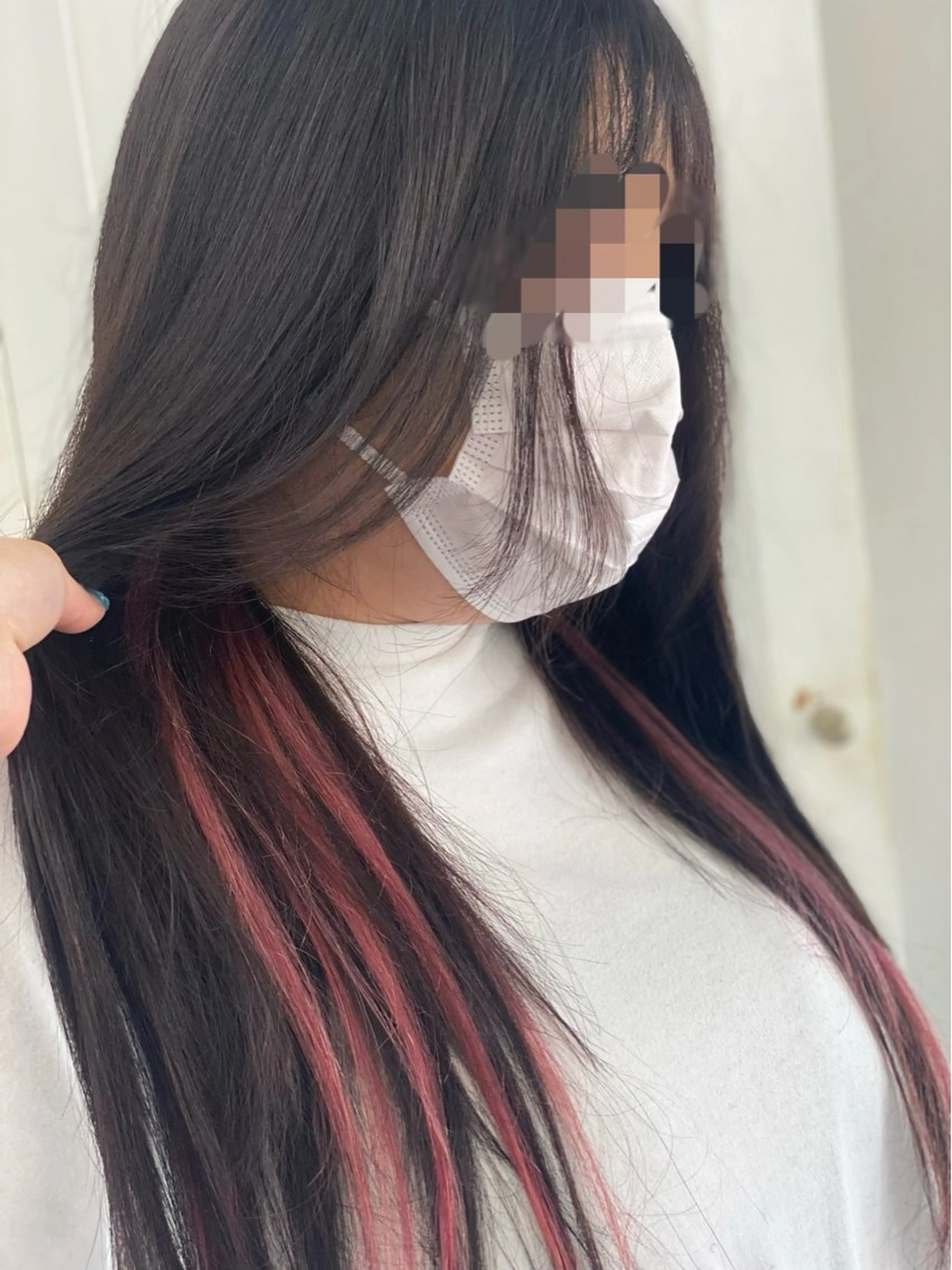 ロング エクステ エクステ 三浦 美鈴のヘアスタイル