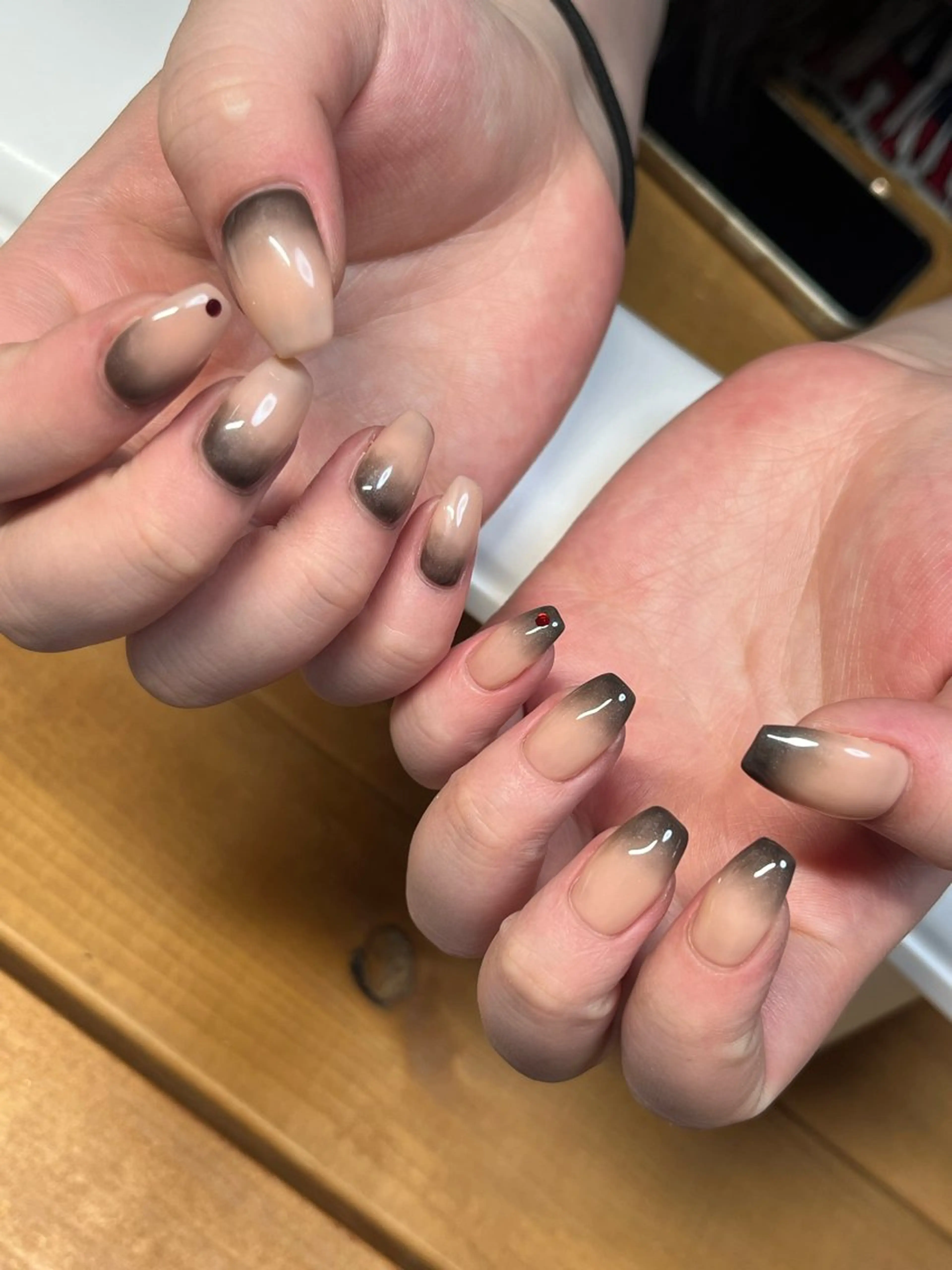 ネイル グラデーション ハンドネイル まり りぃ〜んのネイルデザイン