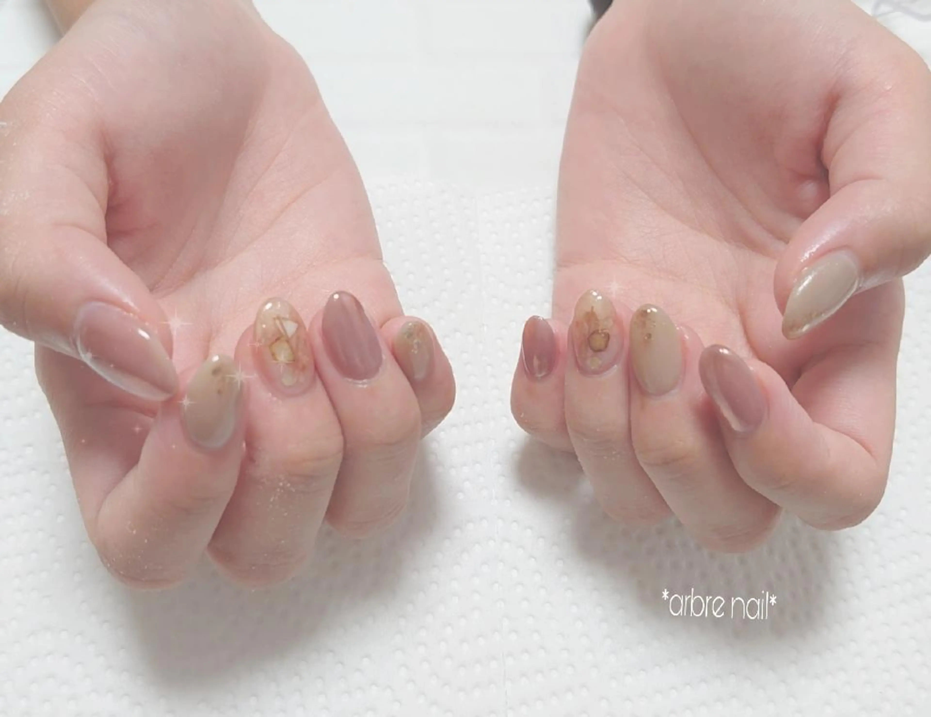 ネイル *arbre nail*.アーブルネイル所属・✯.。 arbre nail 。✯.のネイルデザイン