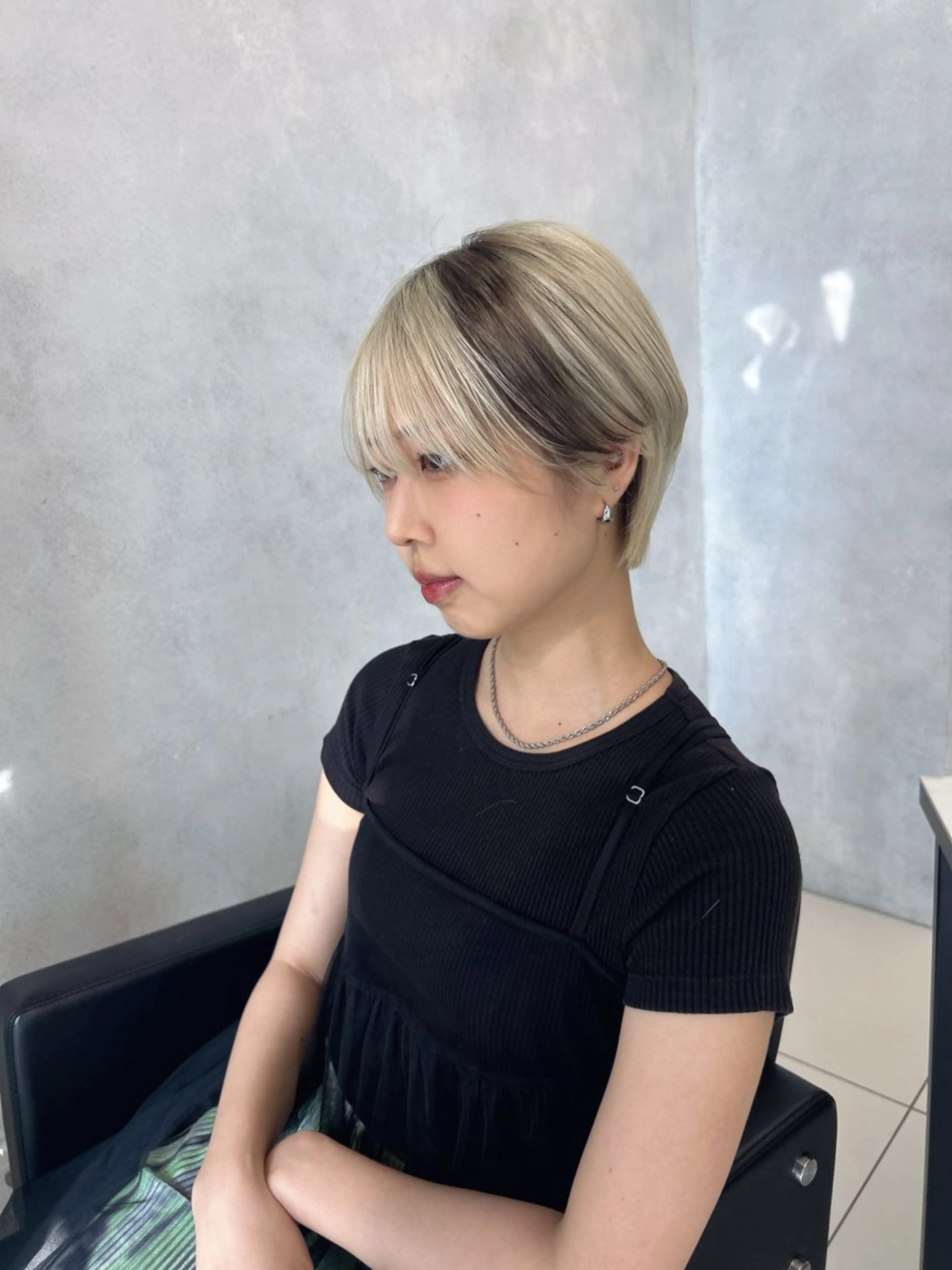 ショート カラー ヘアアレンジ 【代表】 たき〜のヘアスタイル