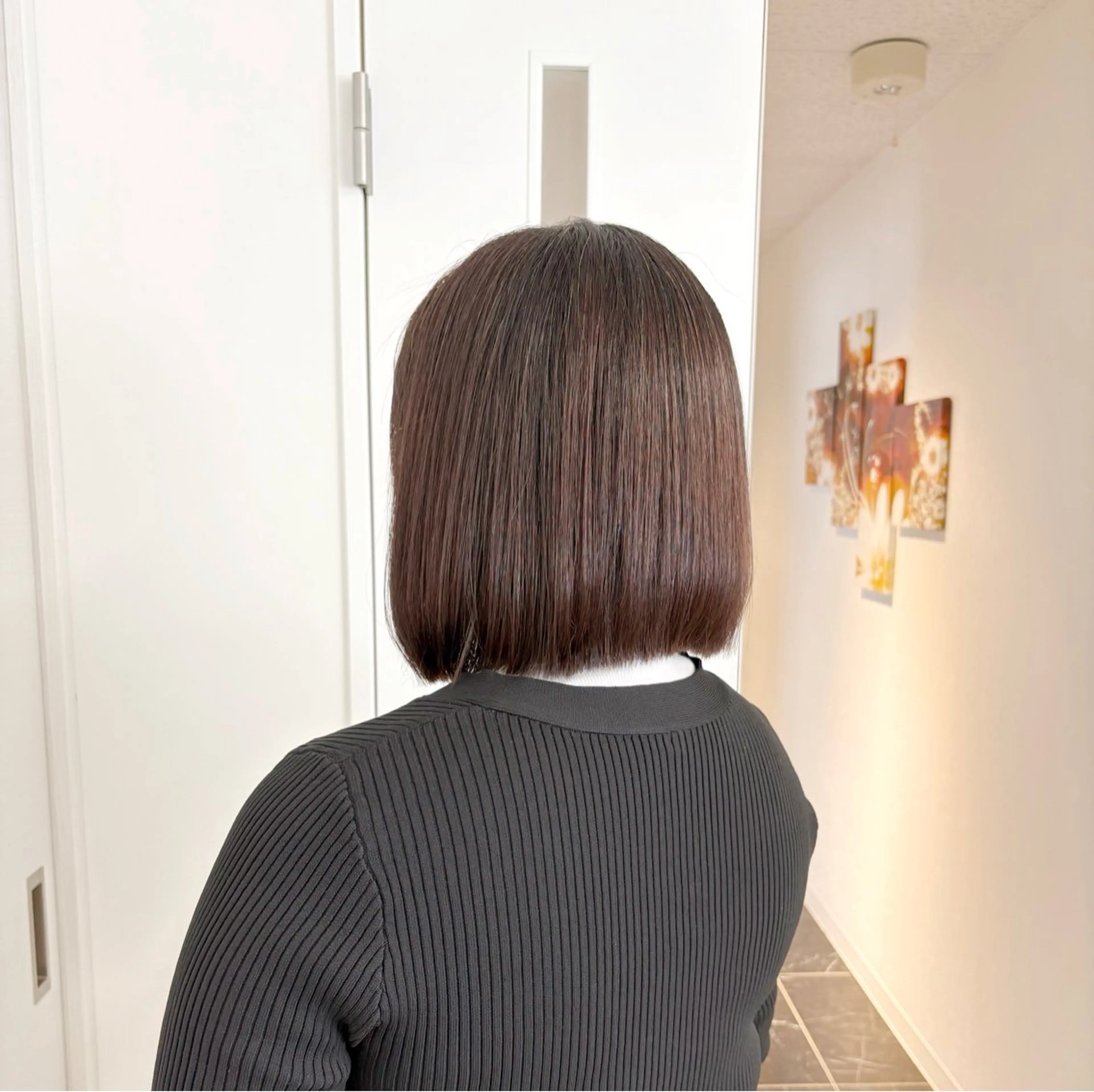 ミディアム 麥生田 秀太のヘアスタイル