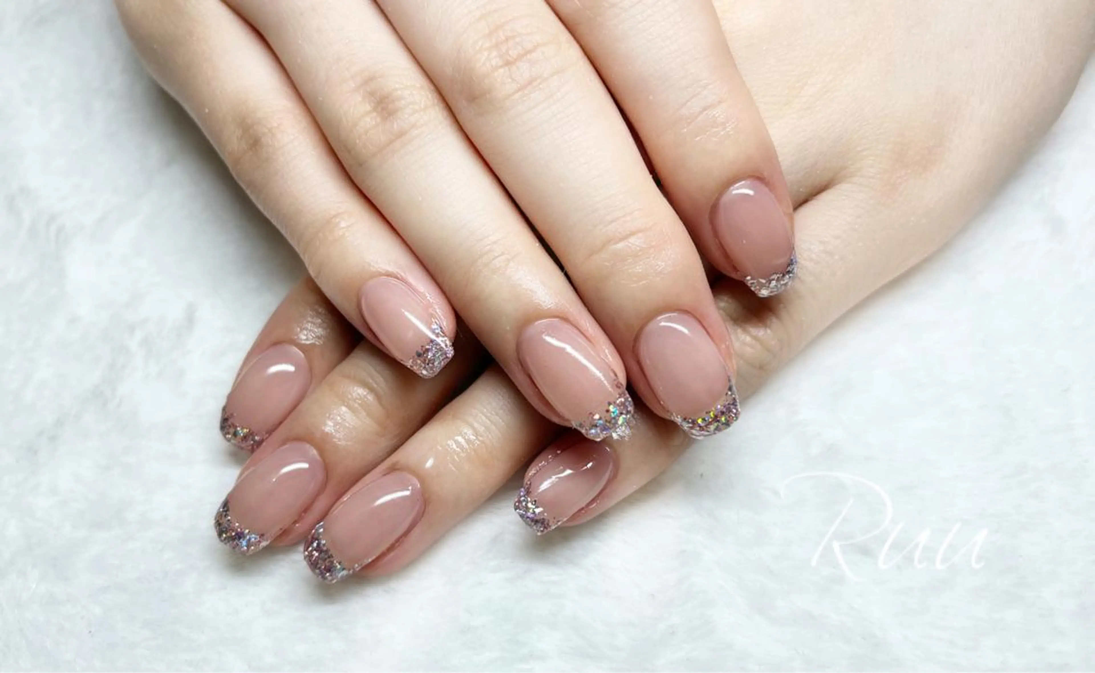 ネイル アートネイル フットネイル フレンチネイル キラキラネイル 韓国ネイル Nail salon Ruuのネイルデザイン
