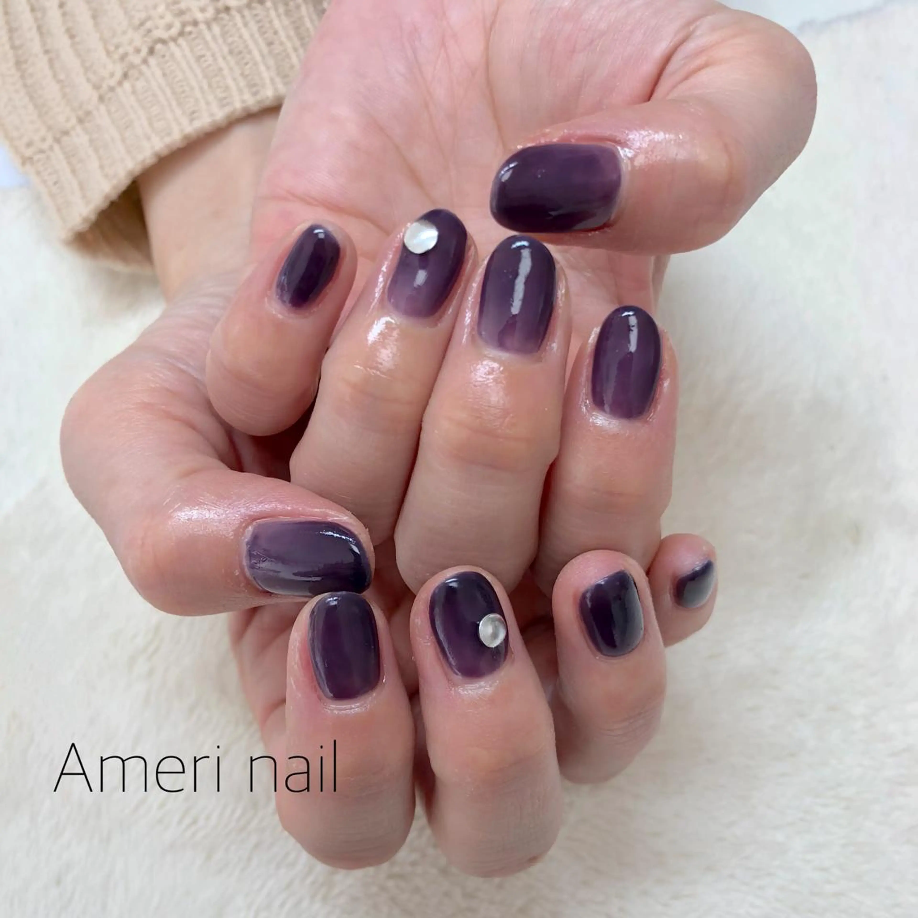 ネイル ハンドネイル Ameri nail /UKIのネイルデザイン