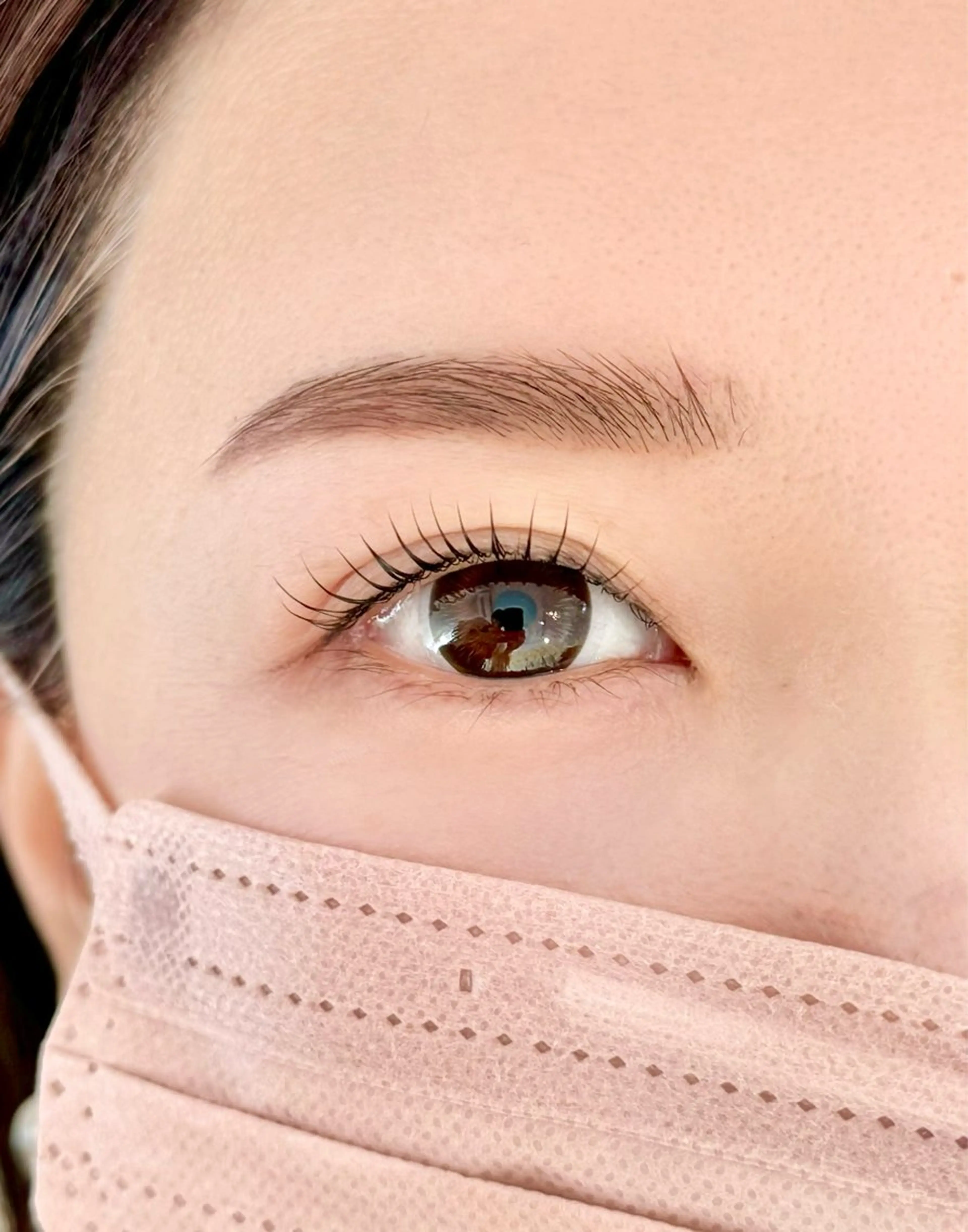 【まゆげのカラーリングセット✨】まつ毛パーマ＋カラーリング【練習モデル様になります🌸】の写真