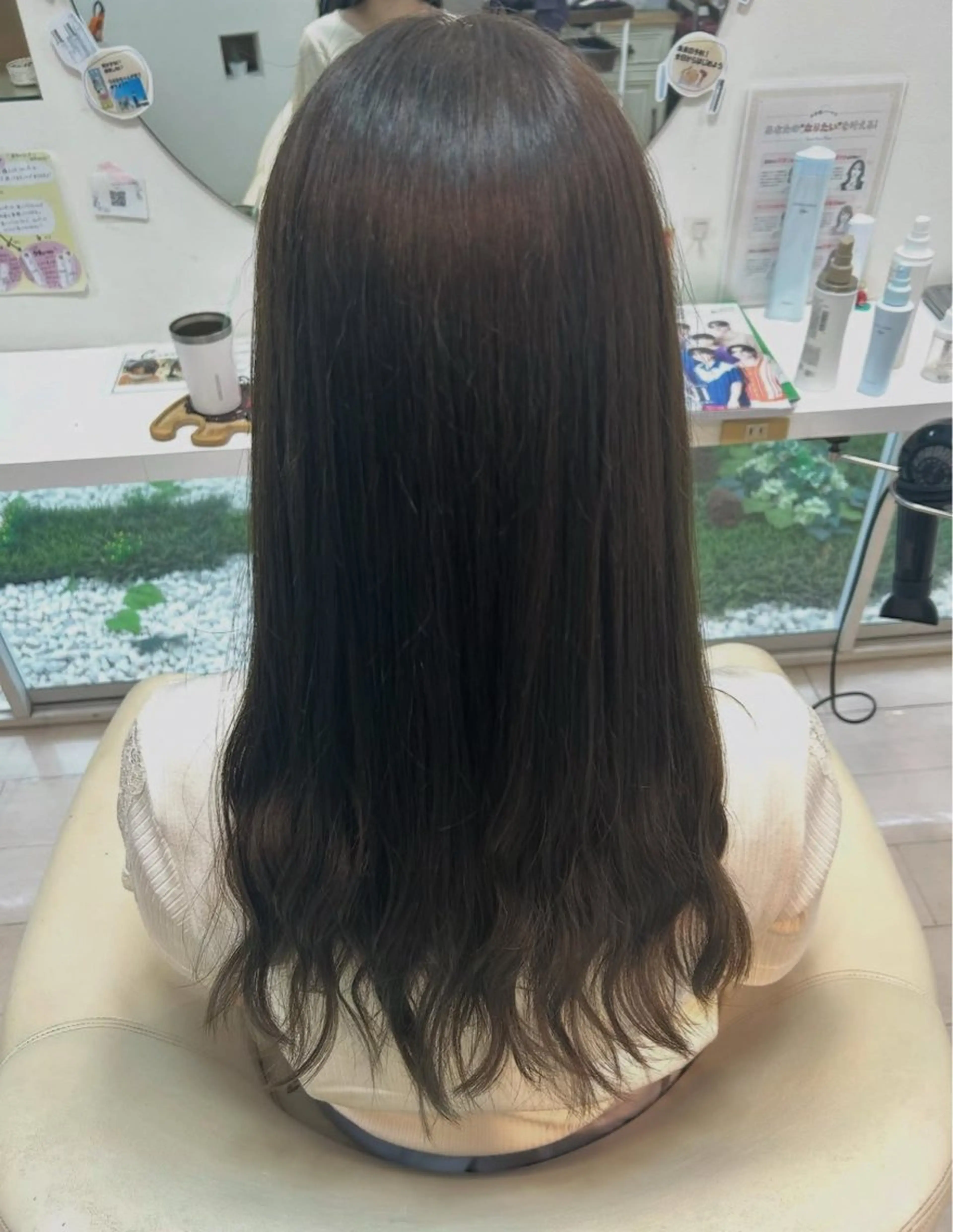 セミロング ヘアカラー トリートメント ~eMu~ hikaruのヘアスタイル