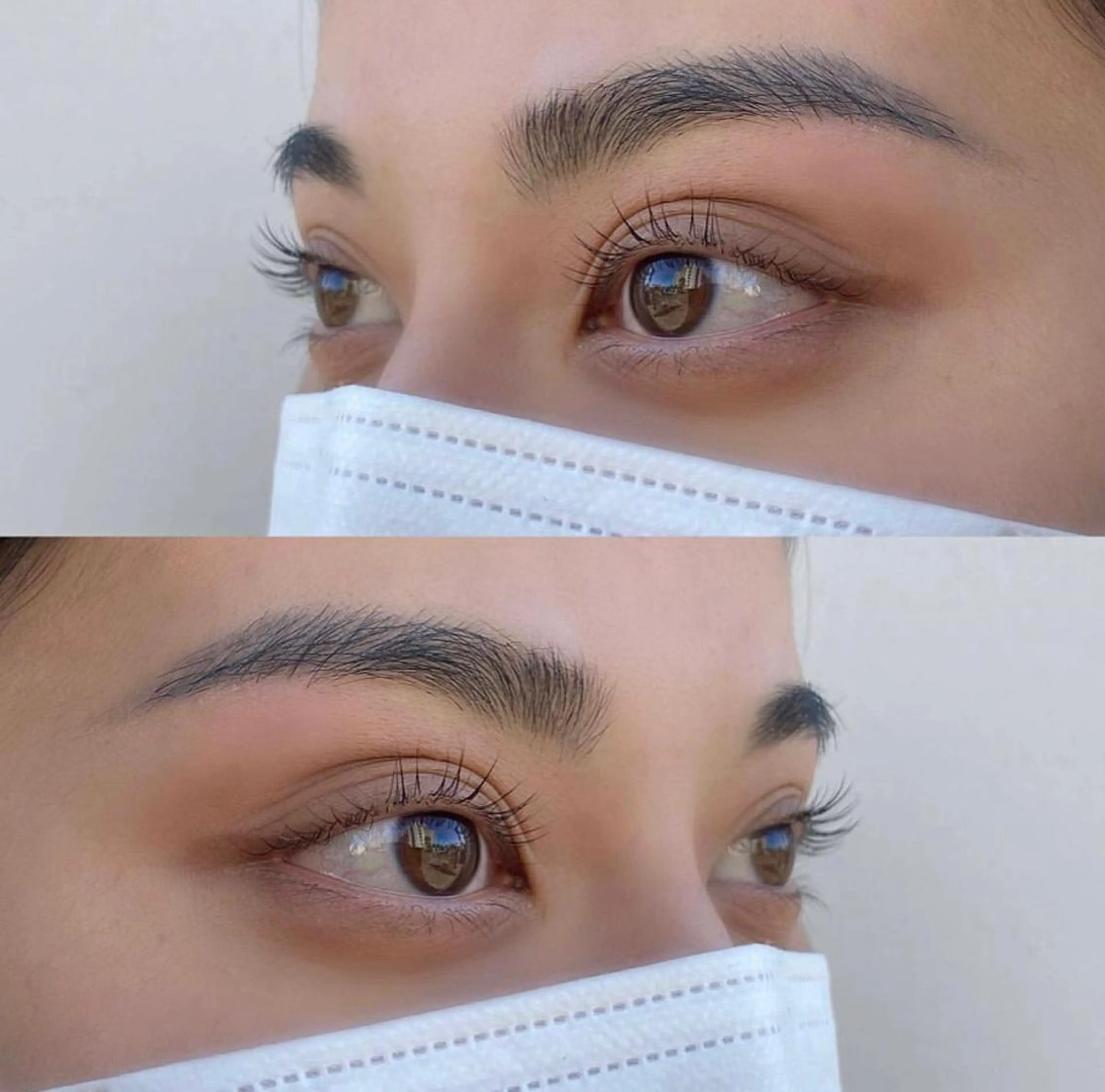〈ご来店初&2回目〉パリジェンヌラッシュリフト＋低刺激アイブロウWaxの写真