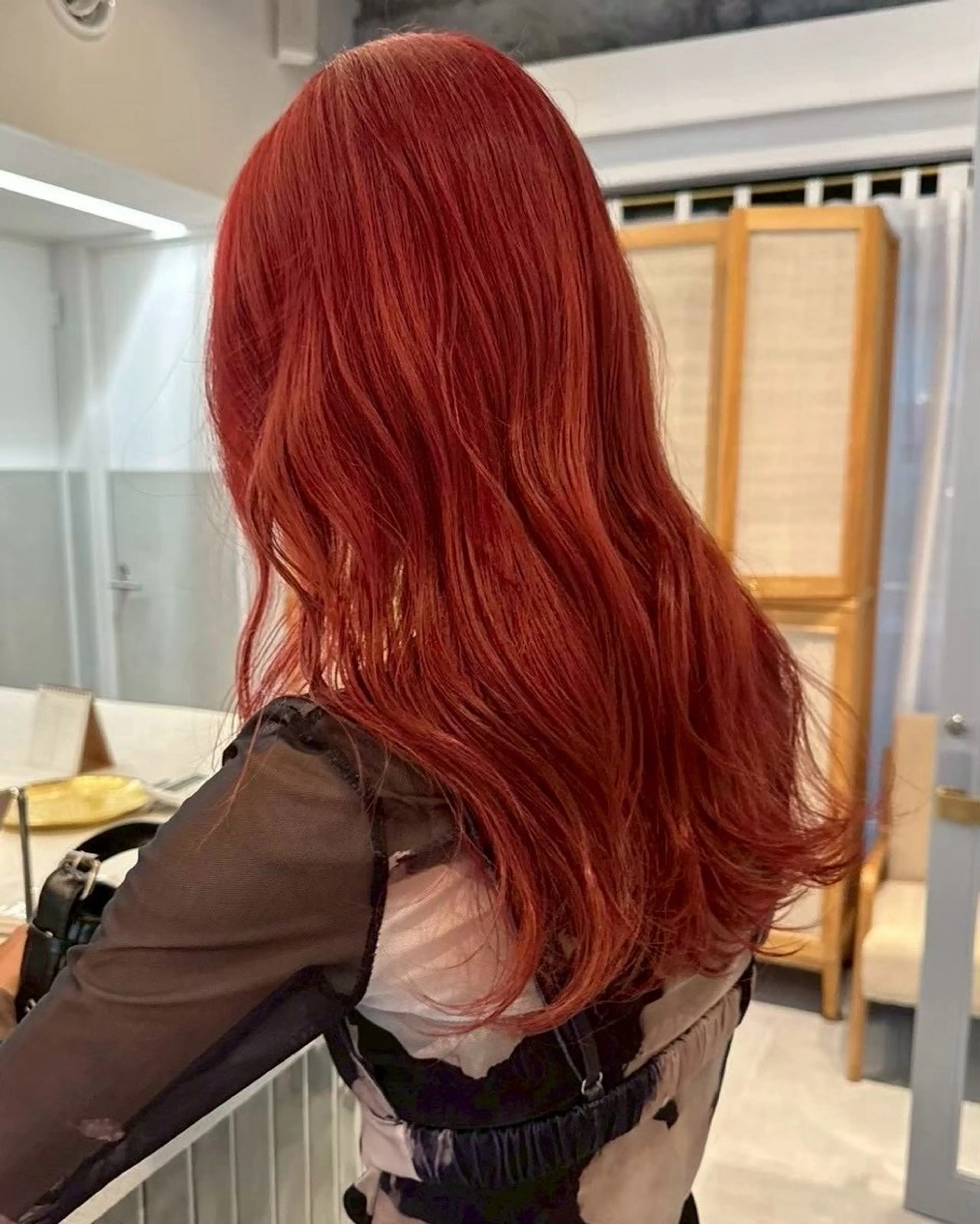 ロング 髪質改善 縮毛矯正 トリートメント nok Kaoriのヘアスタイル