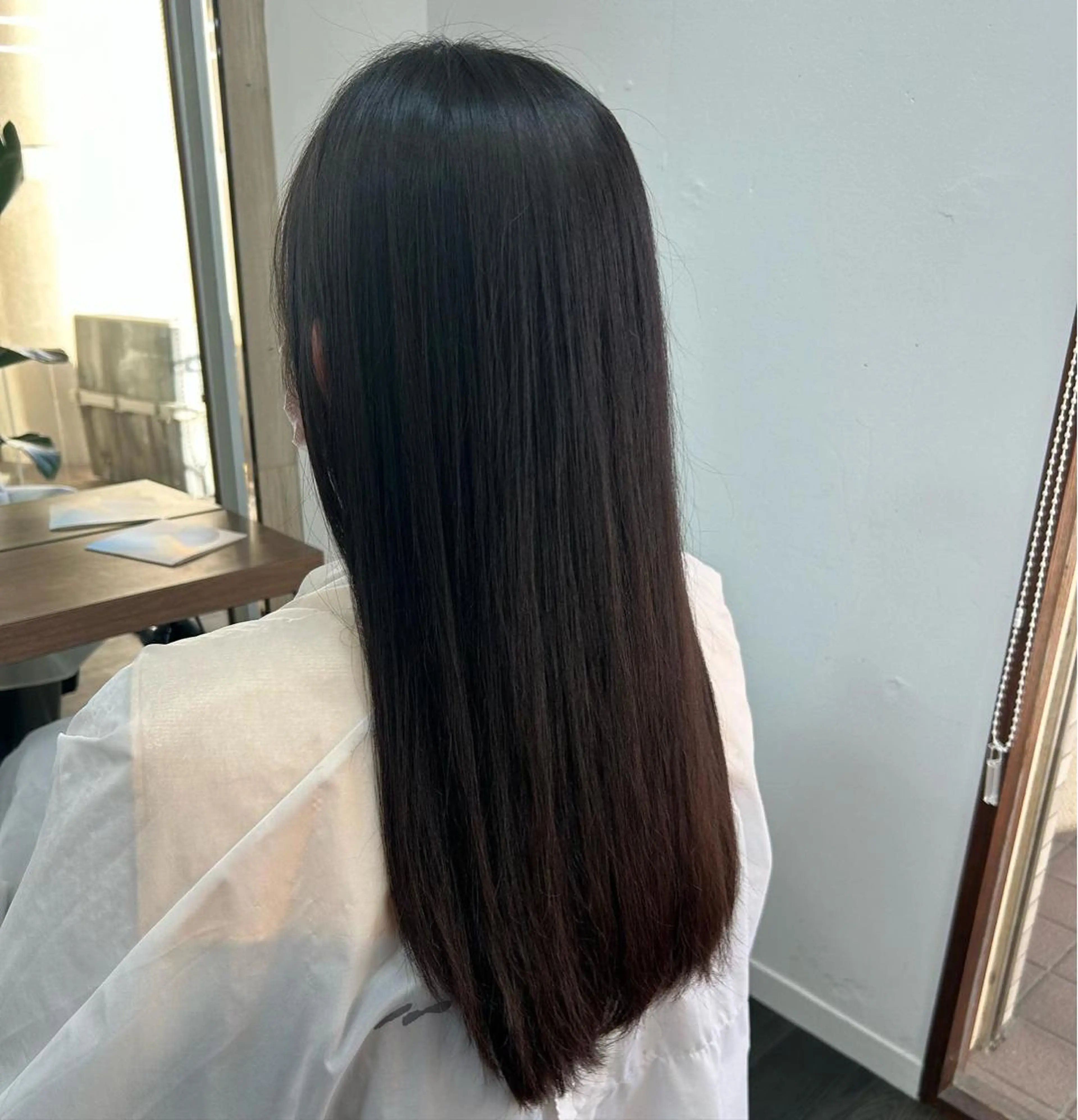 ロング ダブルカラー/韓国 ヘア/さわのあかねのヘアスタイル