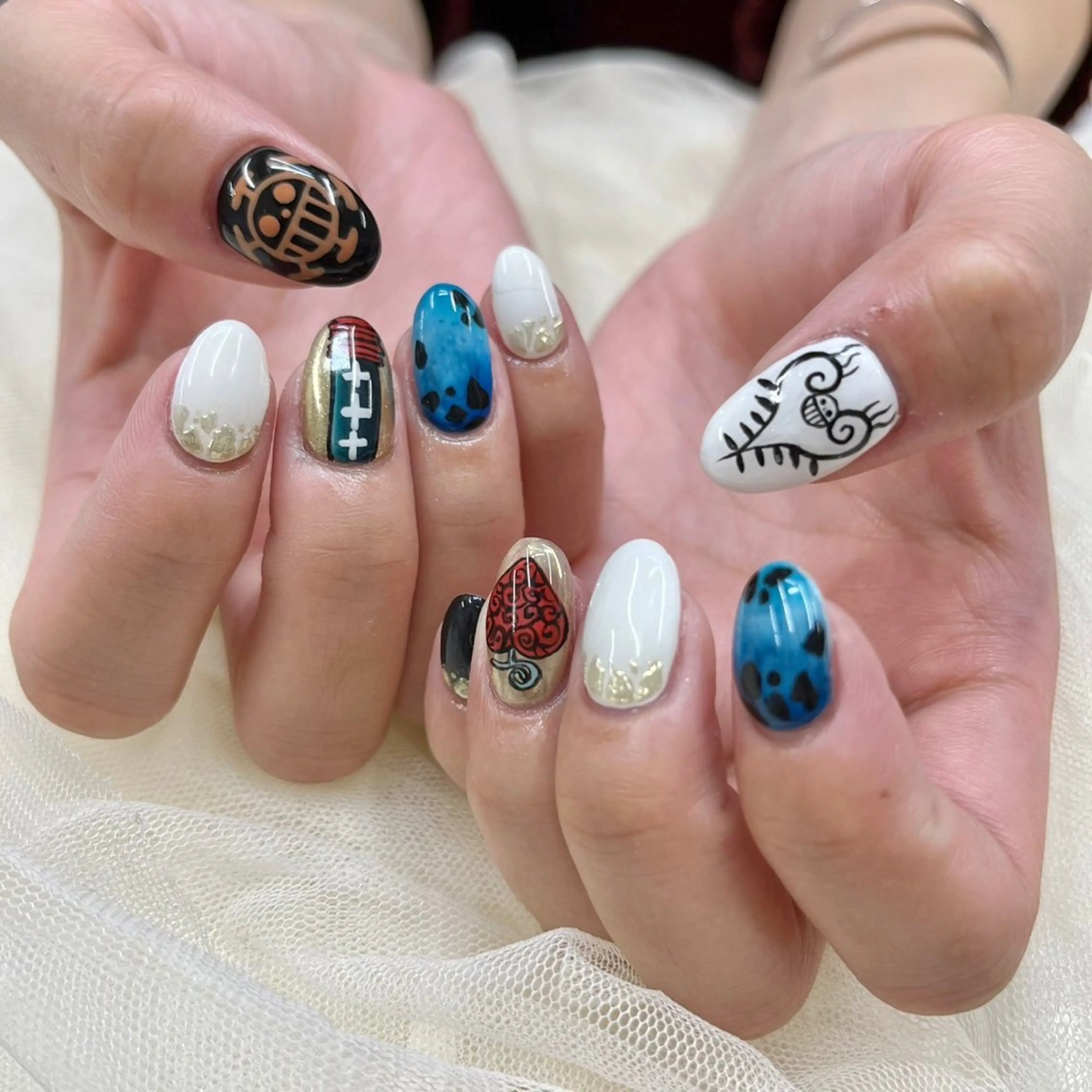 ネイル アートネイル ハンドネイル 池袋痛ネイル Nok. 渡辺のネイルデザイン