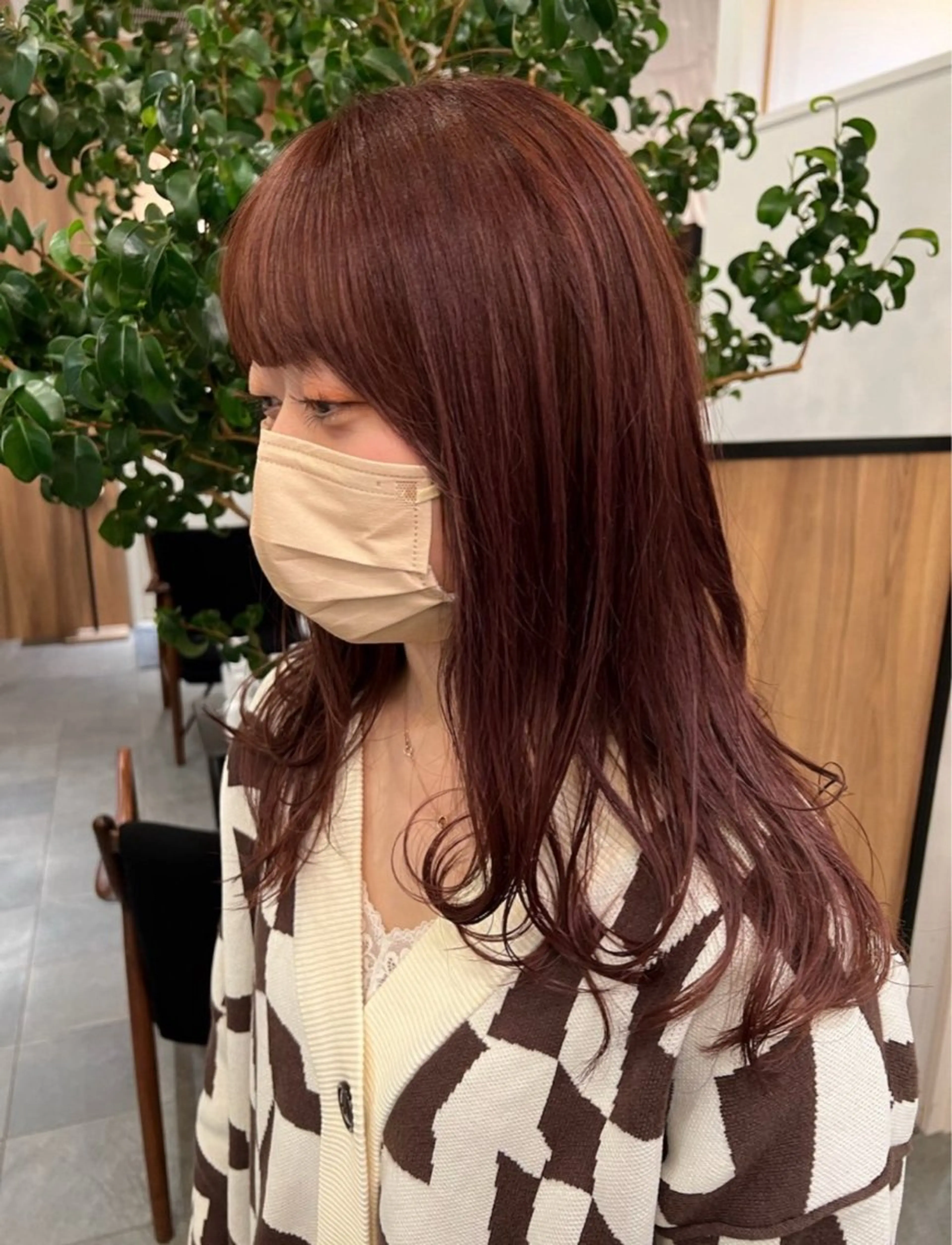 カラー 卒業式のヘアスタイル コバヤシ ユメのヘアスタイル