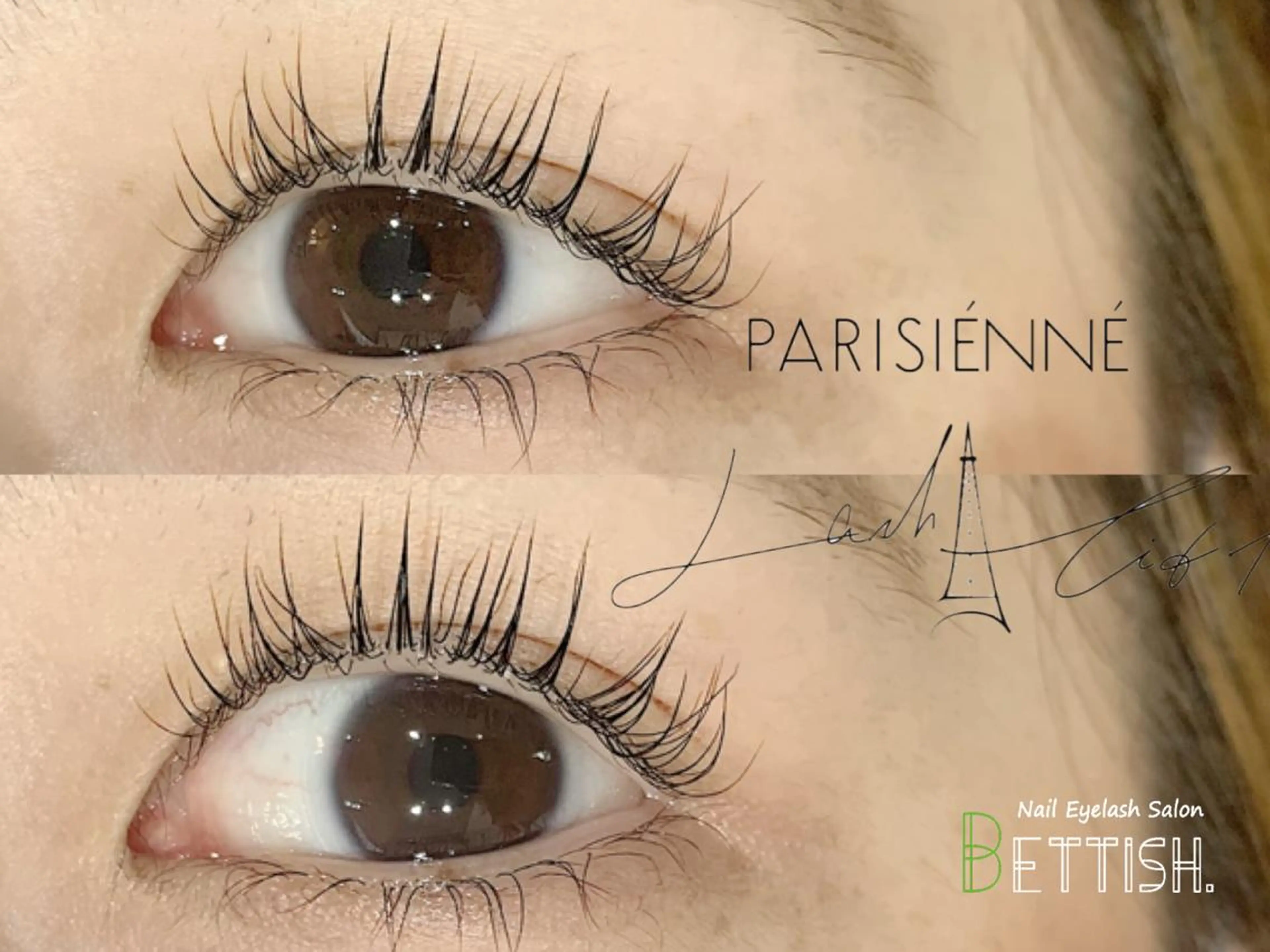 マツエク・マツパ マツパ BETTISH. HARUKA☺︎のマツエク・マツパデザイン