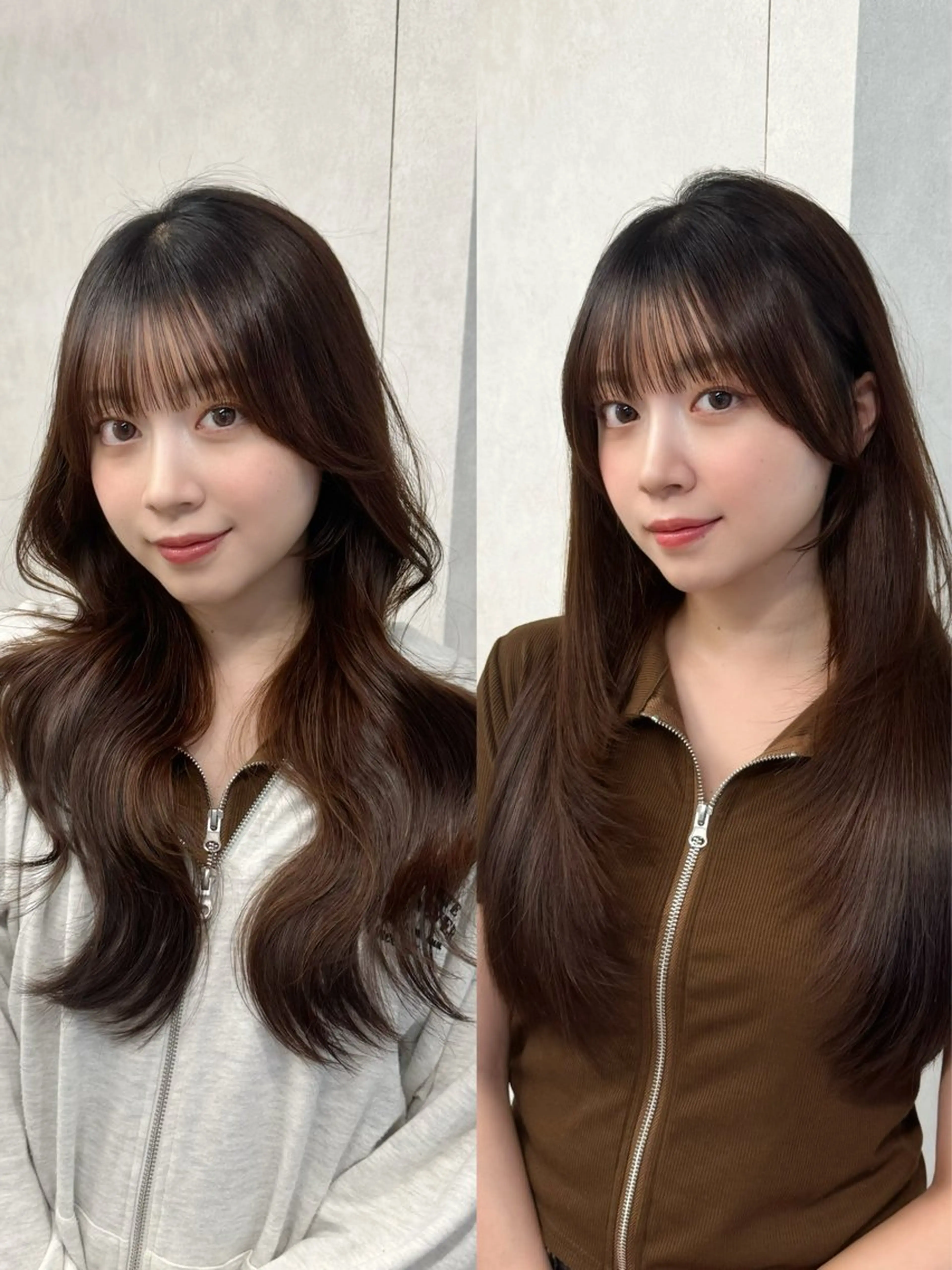 ロング 銀座/前髪顔まわり/ 透明感カラー/danのヘアスタイル