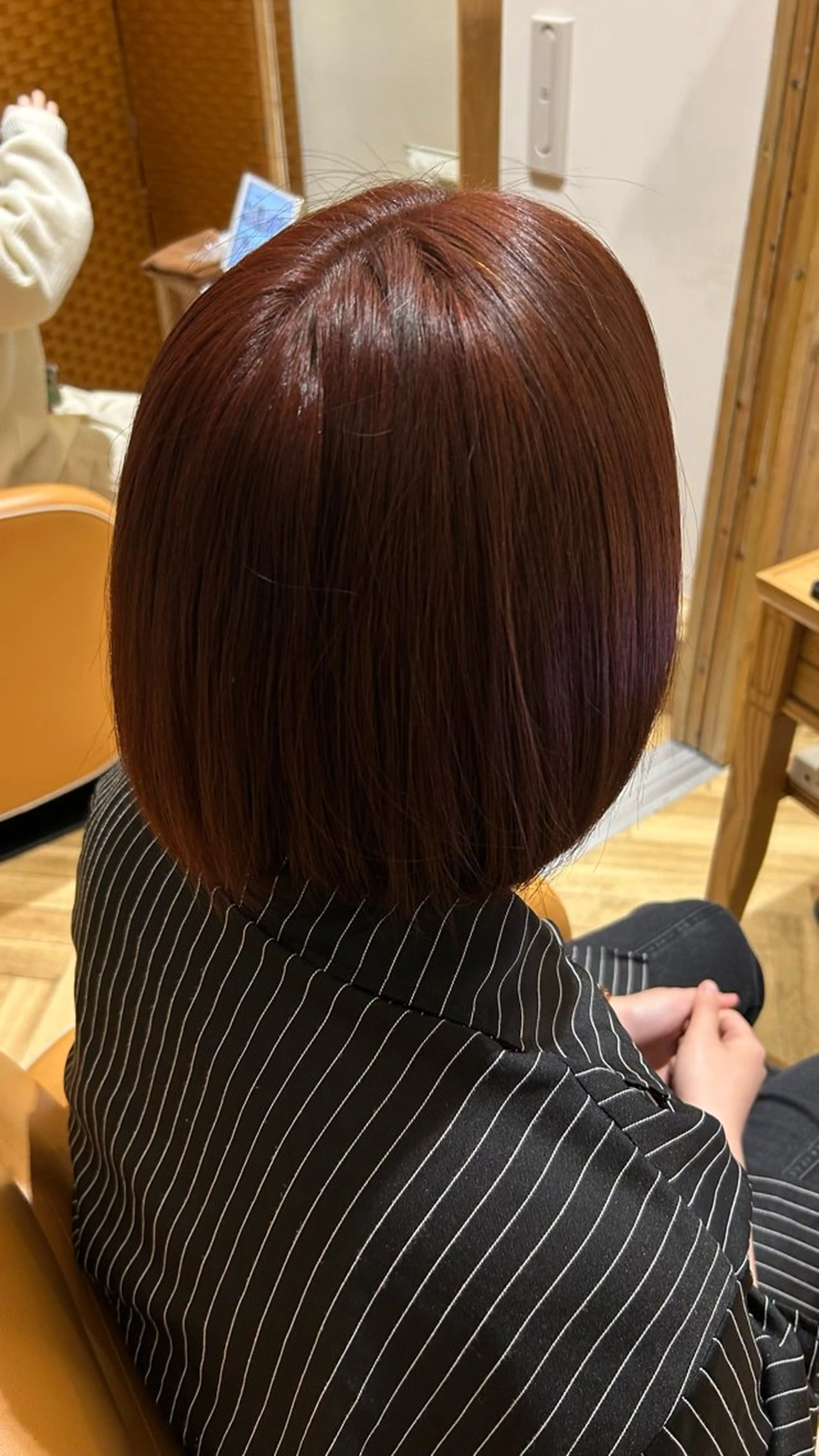 ミディアム トリートメント ♣️似合わせ 艶髪カラーYUUGAのヘアスタイル