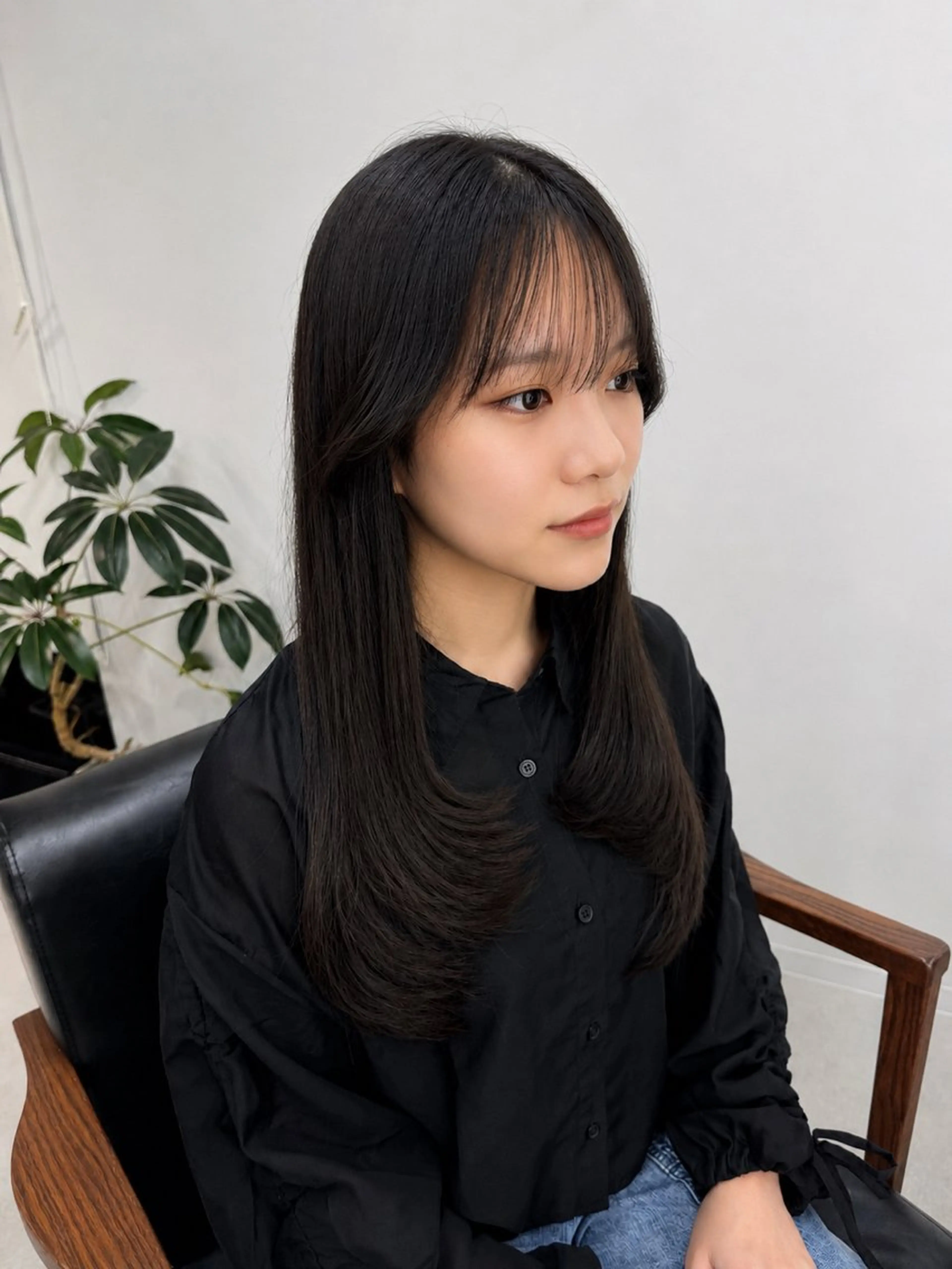 ロング レイヤーカット 🌼RIENS/原田 菜々華🌼のヘアスタイル