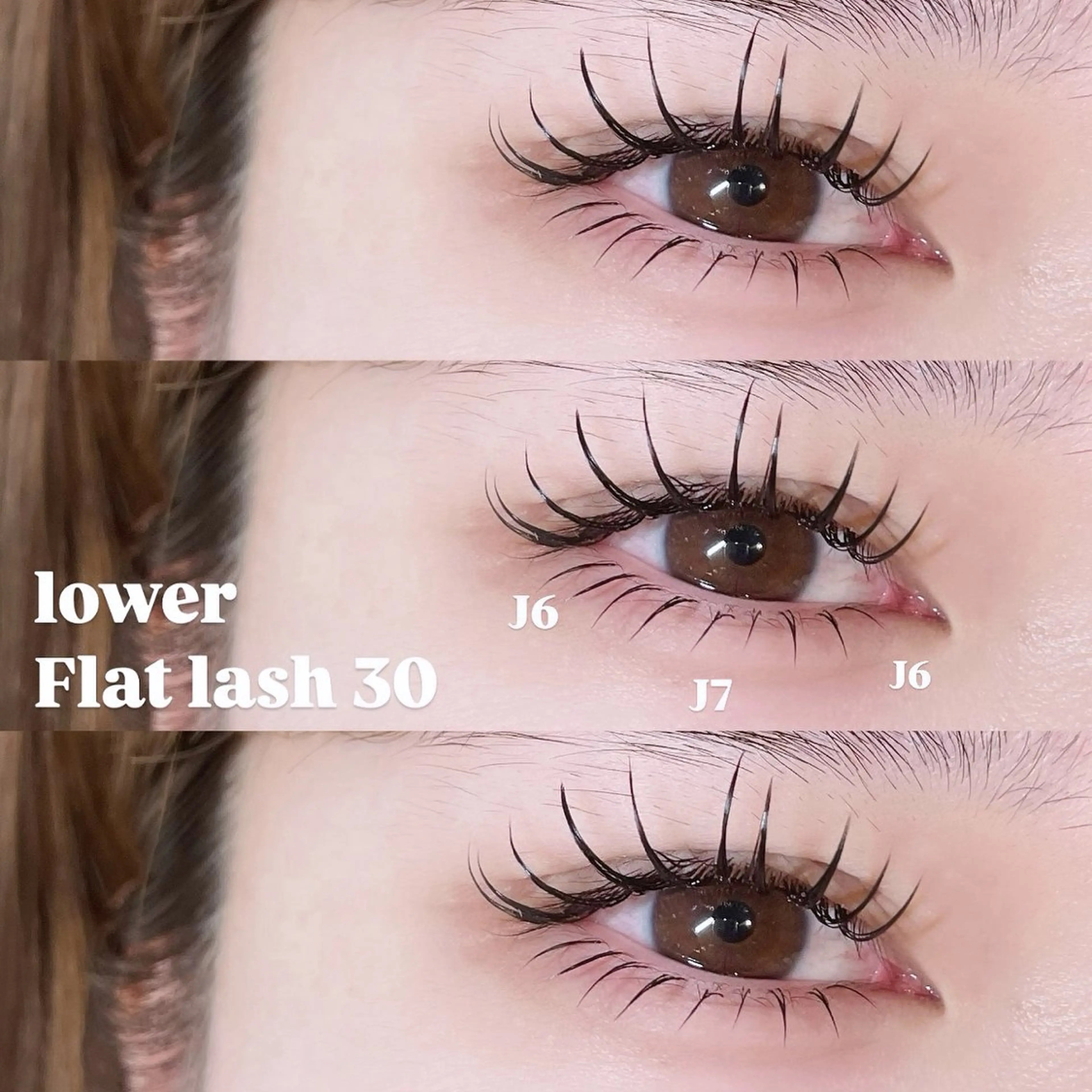 🎀下まつげエクステ[~30本] ¥3,300→¥2,250【minimo限定🪽】の写真