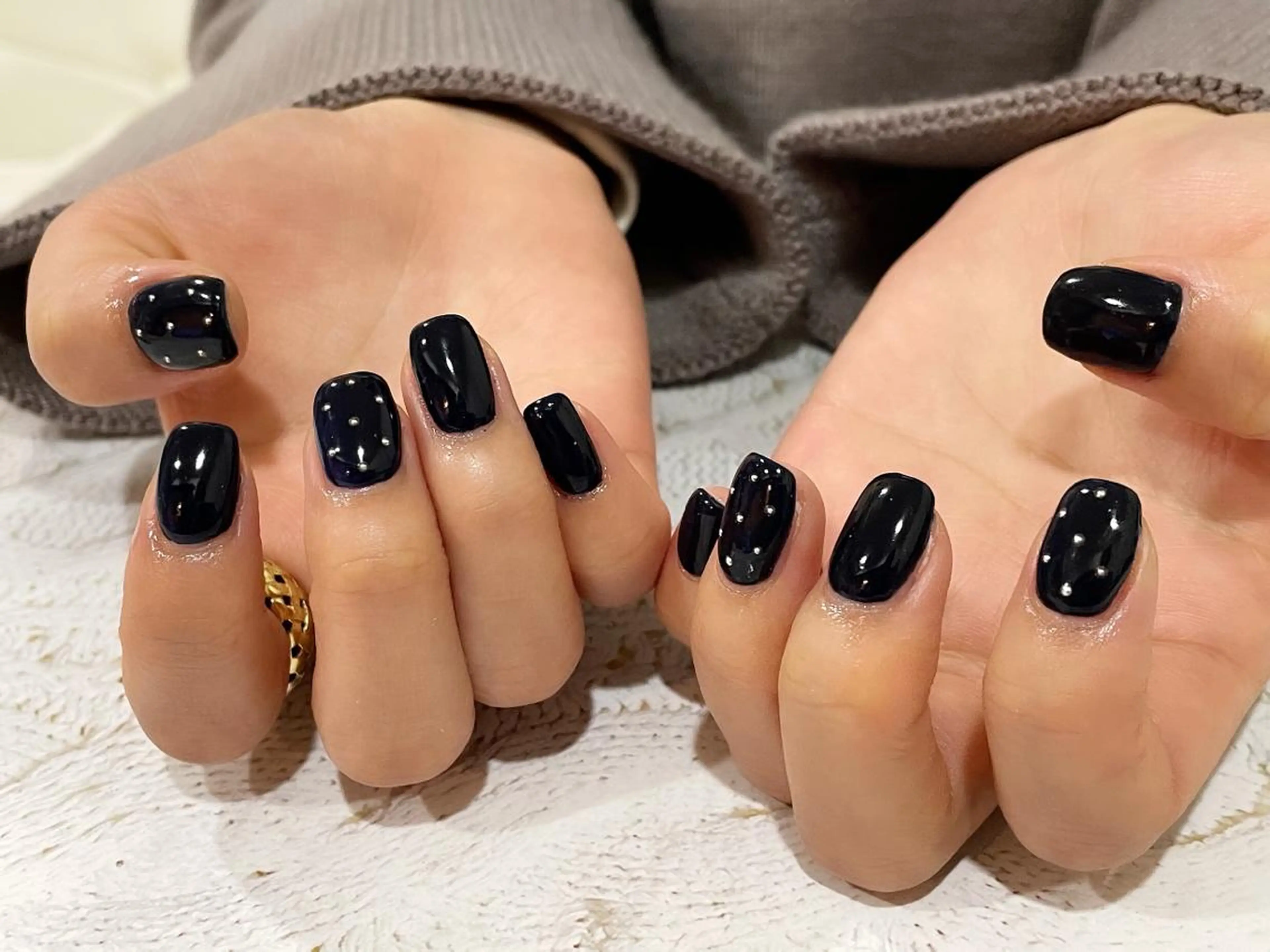 ネイル ドット ワンカラーネイル palmy nailのネイルデザイン
