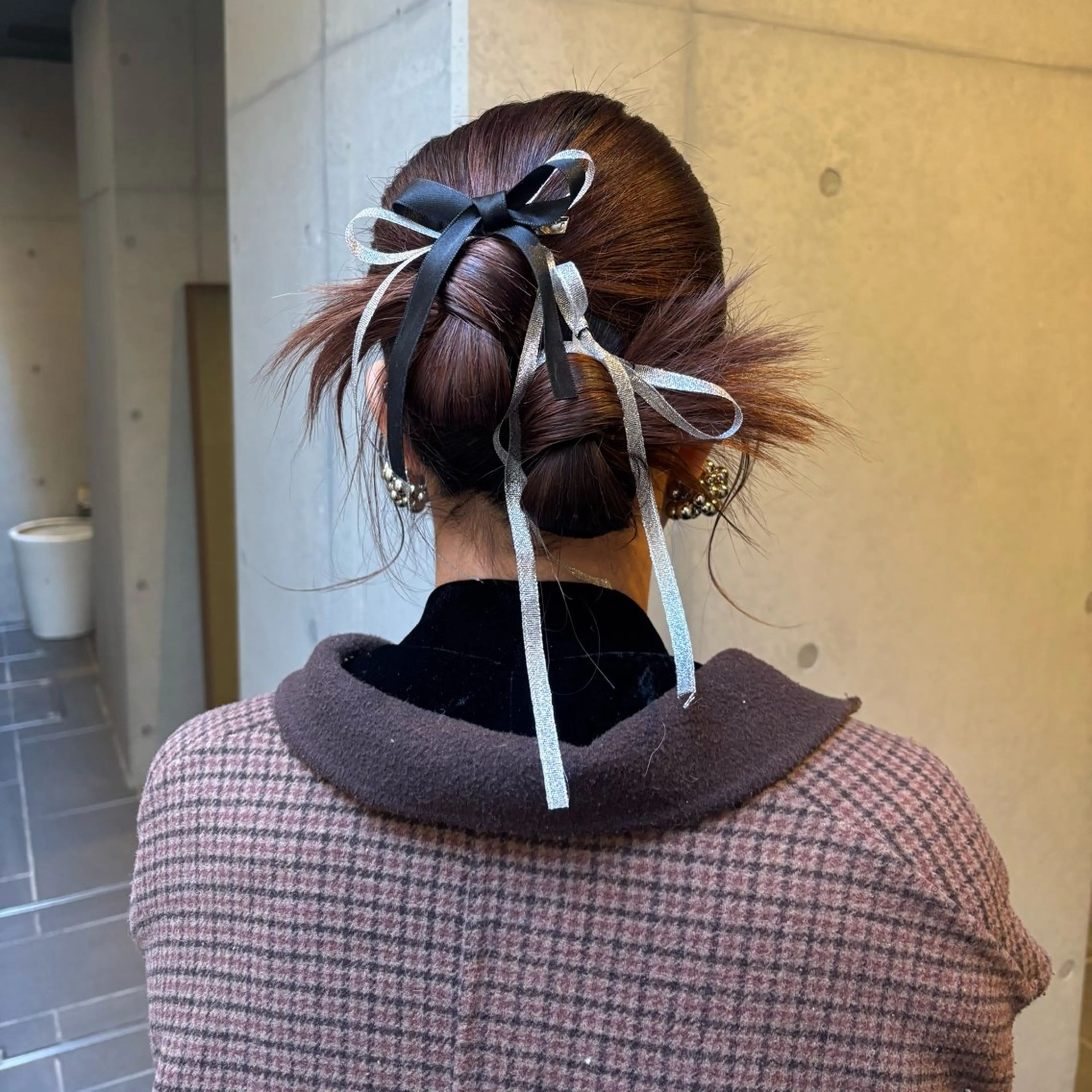 セミロング ヘアアレンジ ヘアセット 〖❁ちひろ| LEONID❁〗のヘアスタイル