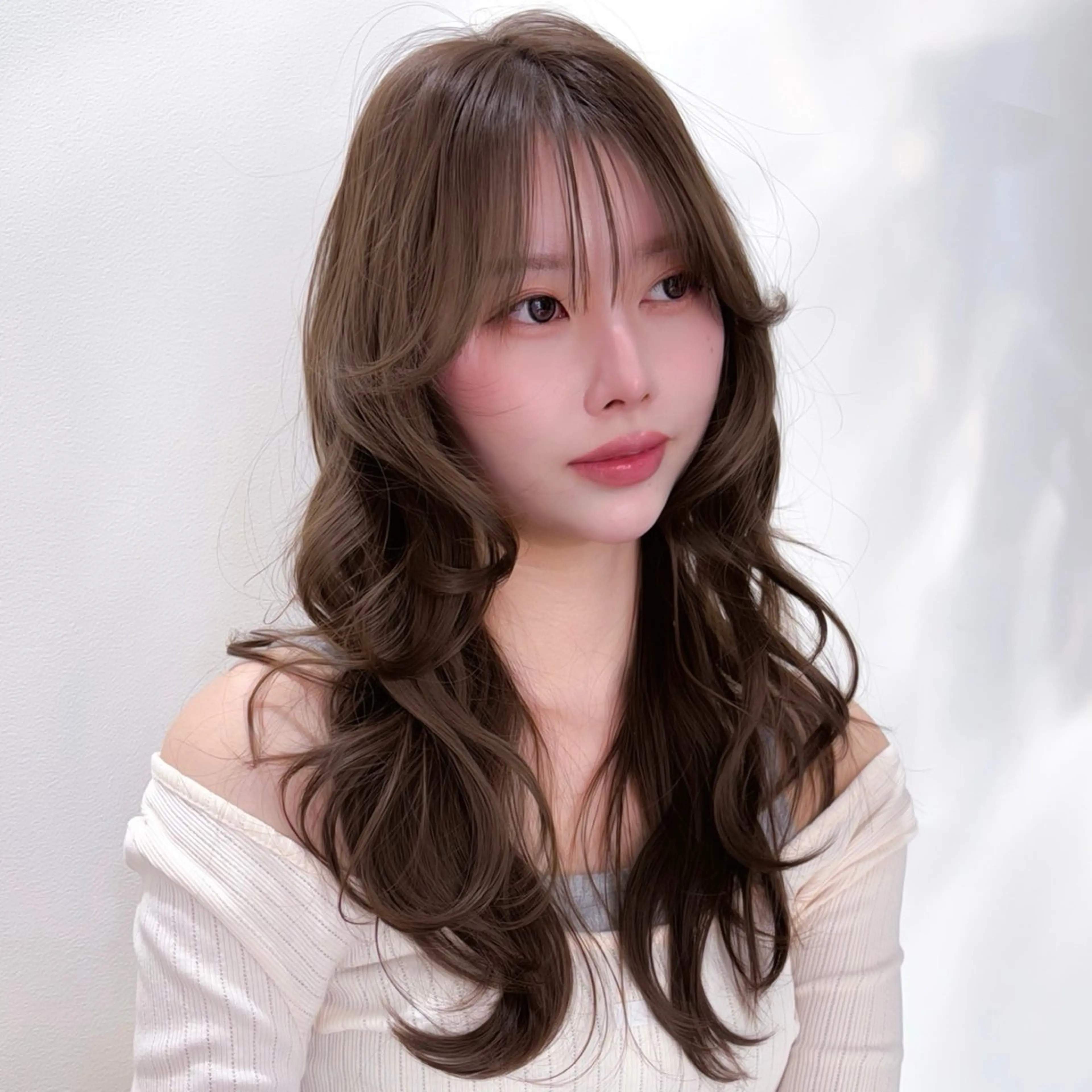 ロング 韓国風ヘア トリートメント Unami 新宿　Mayukiのヘアスタイル