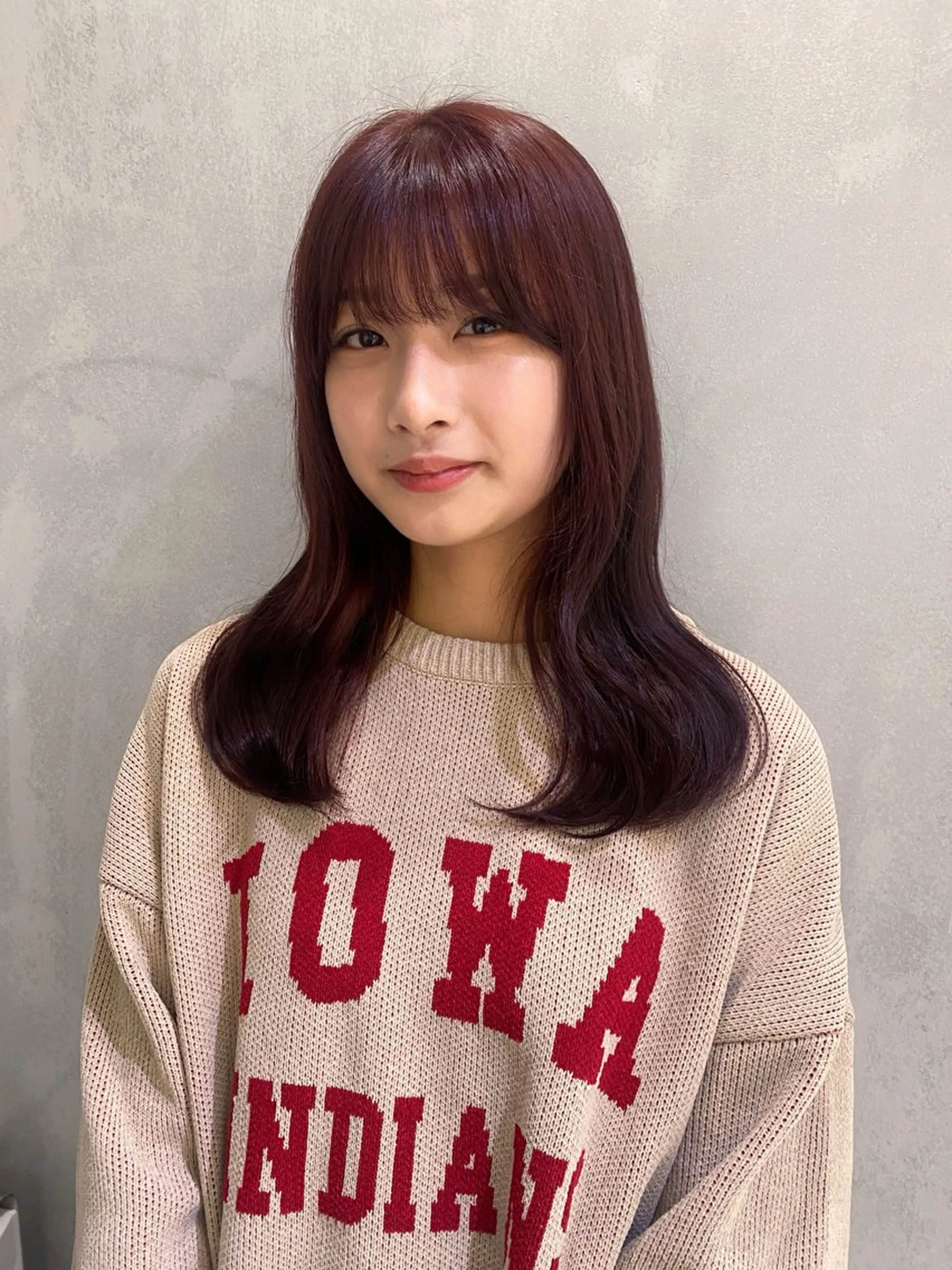 ロング いとう ほのかのヘアスタイル