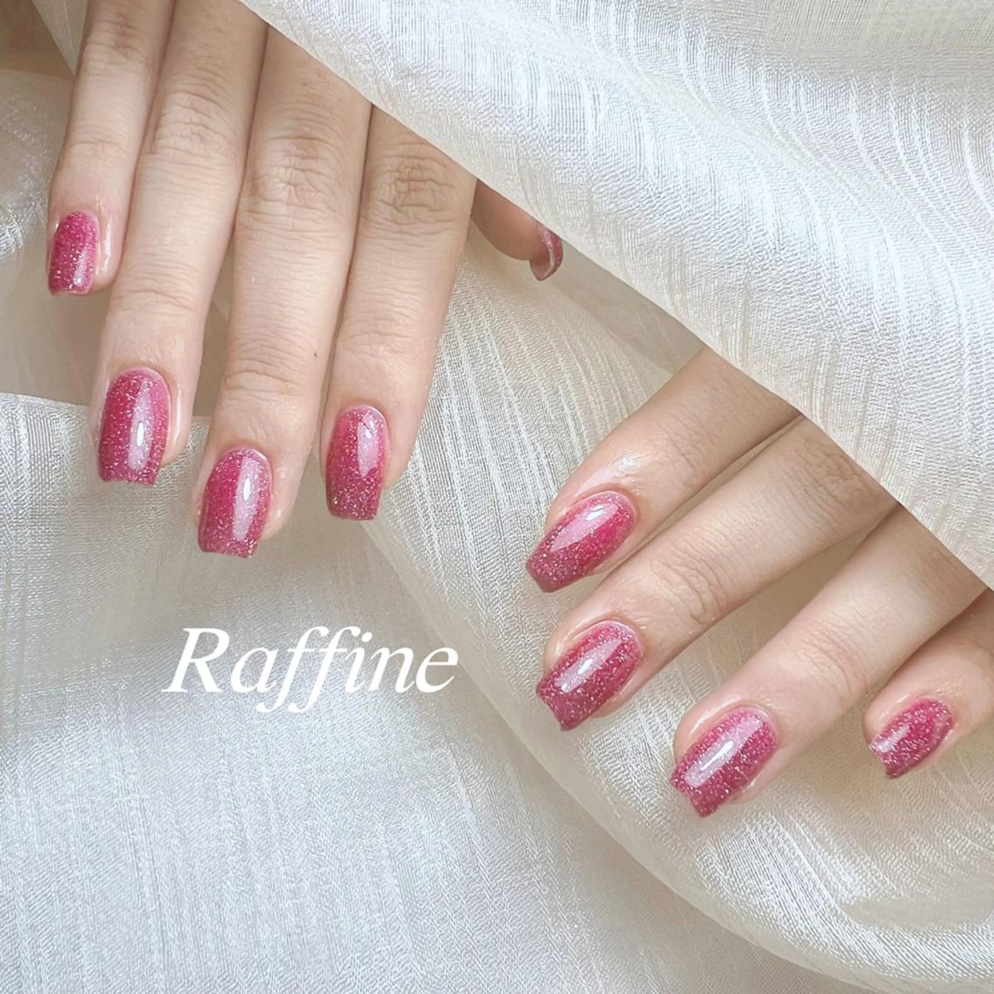 ネイル ハンドネイル RAFFINE haru🦋🩵のネイルデザイン
