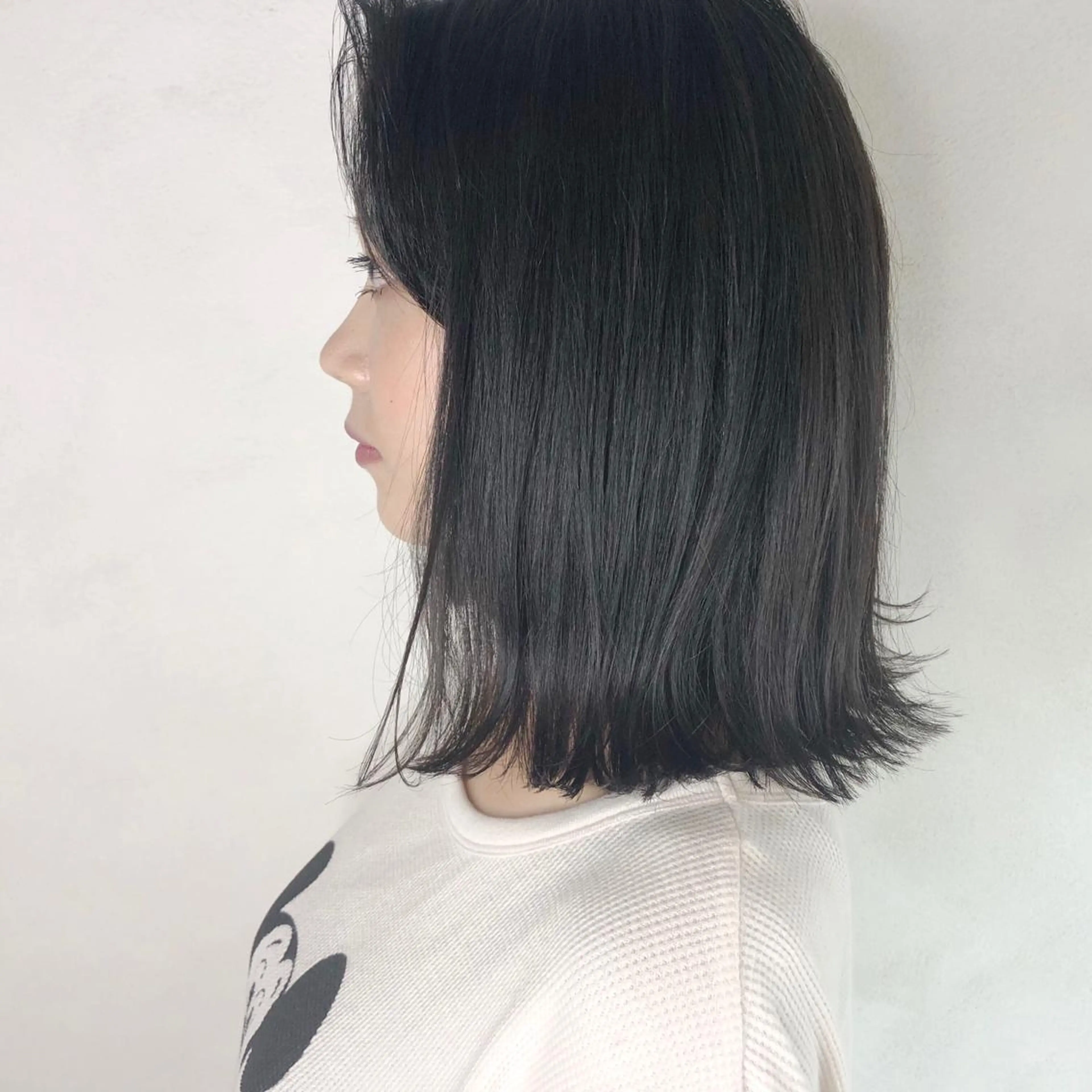 ミディアム カラー カラーモデル募集中 美容室ハピスのヘアスタイル