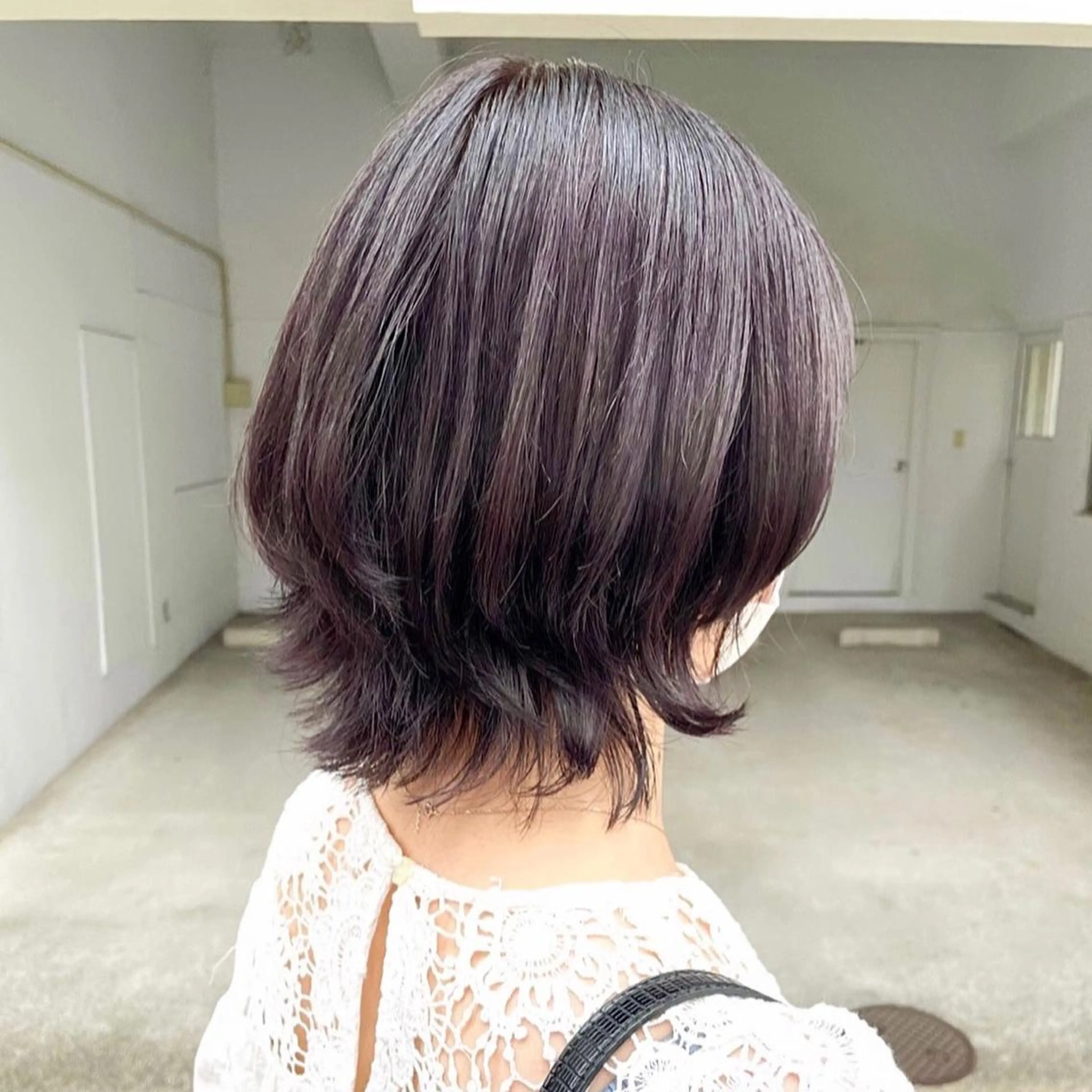 ミディアム カラー グレージュ ラベンダーカラー ラベンダーグレージュ ラベンダーグレー 🫧ヒシダアキ taboo.i🫧のヘアスタイル