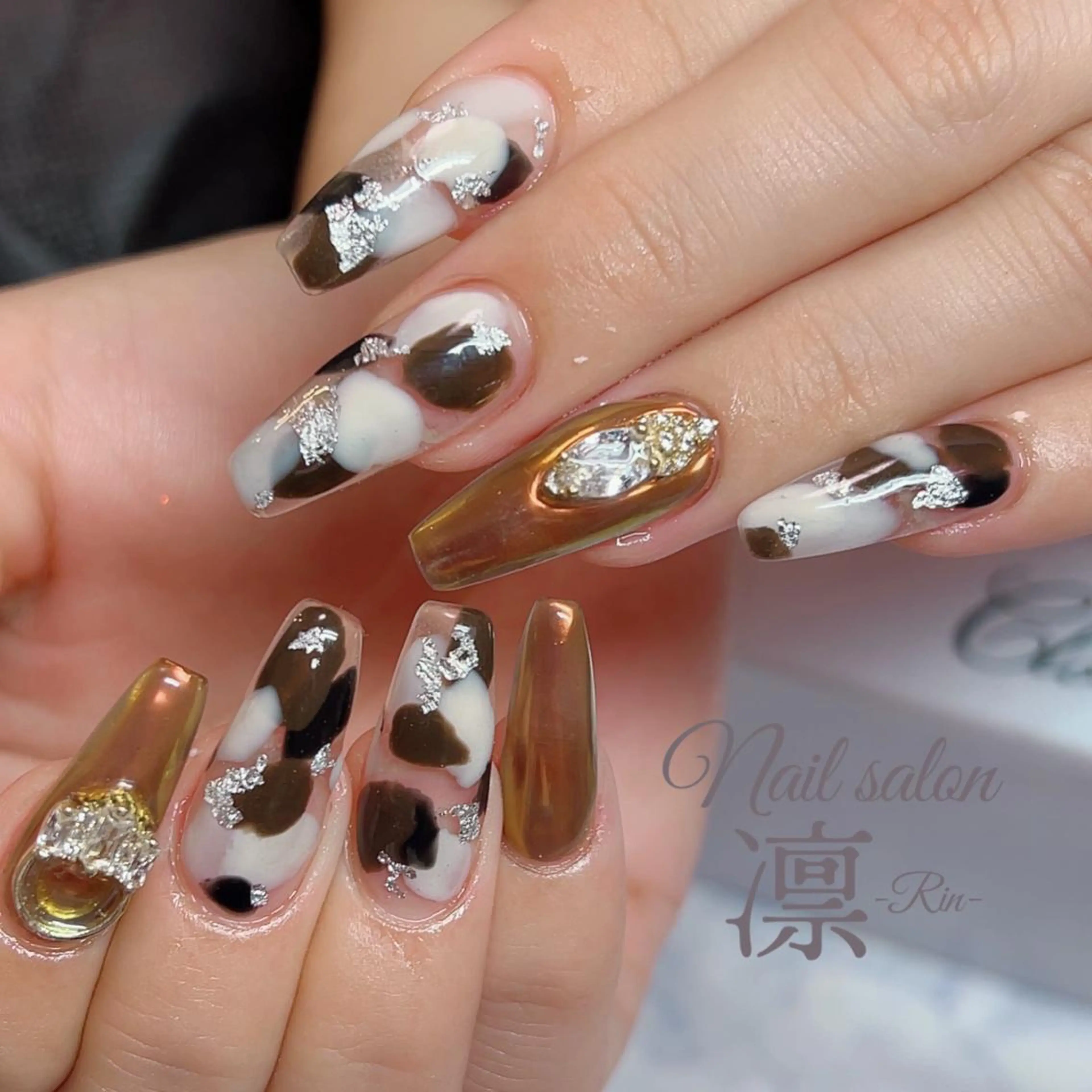 ネイル スカルプネイル private salon凛のネイルデザイン