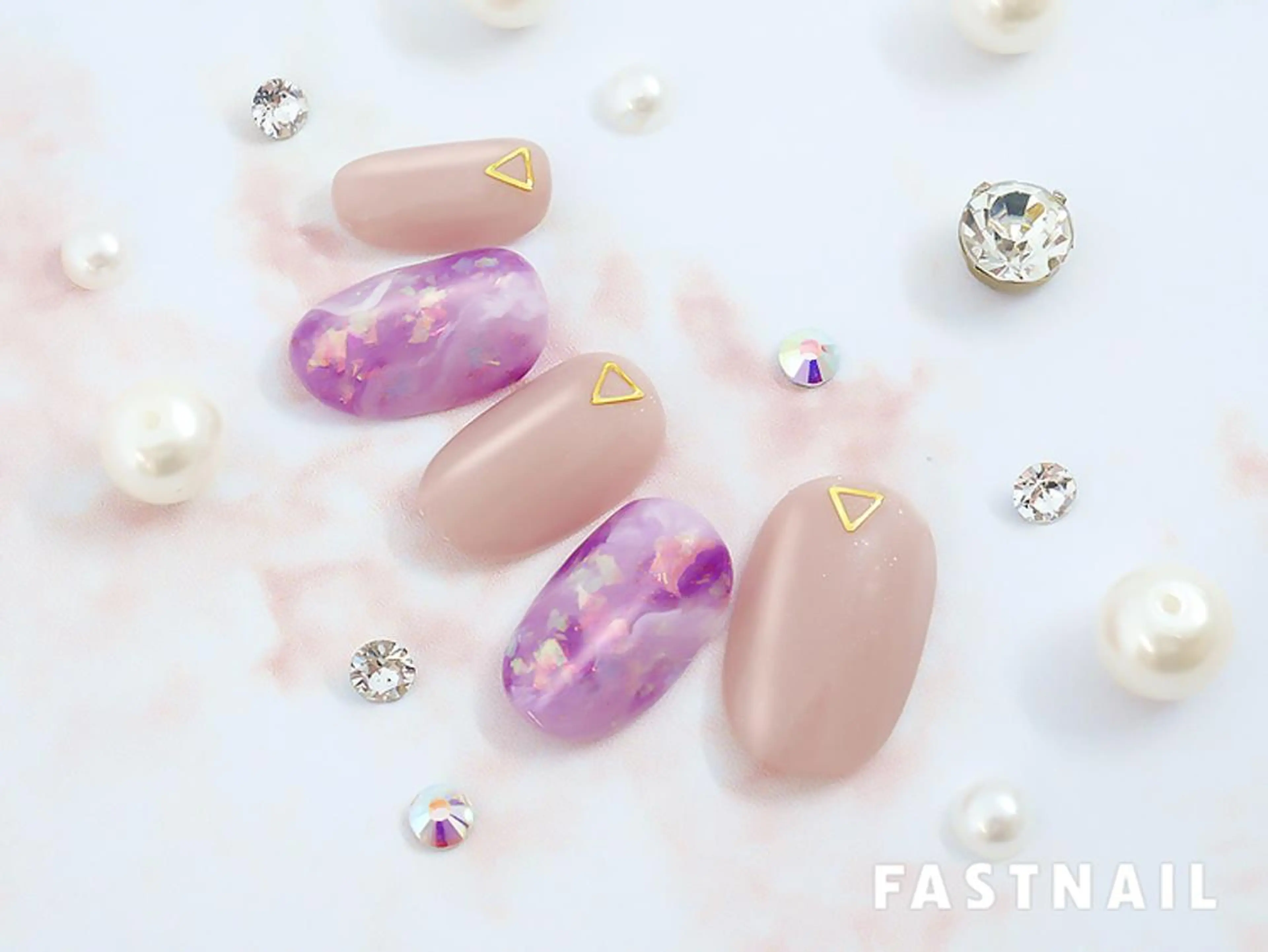 ネイル フラワーネイル ニュアンスネイル ワンカラーネイル パステルネイル 春ネイル FASTNAIL LOCO東大和店のネイルデザイン